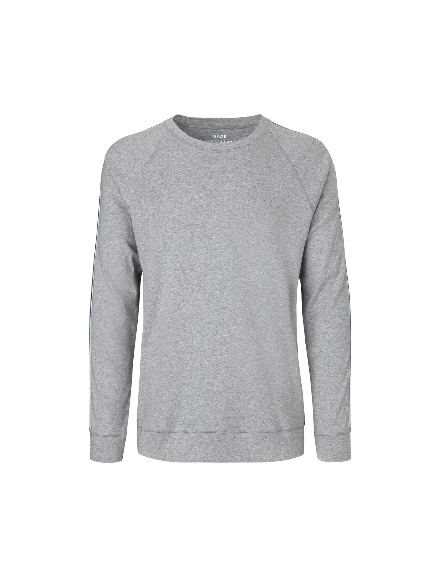 Cotton Rib Stelt Tape, Grey Melange
