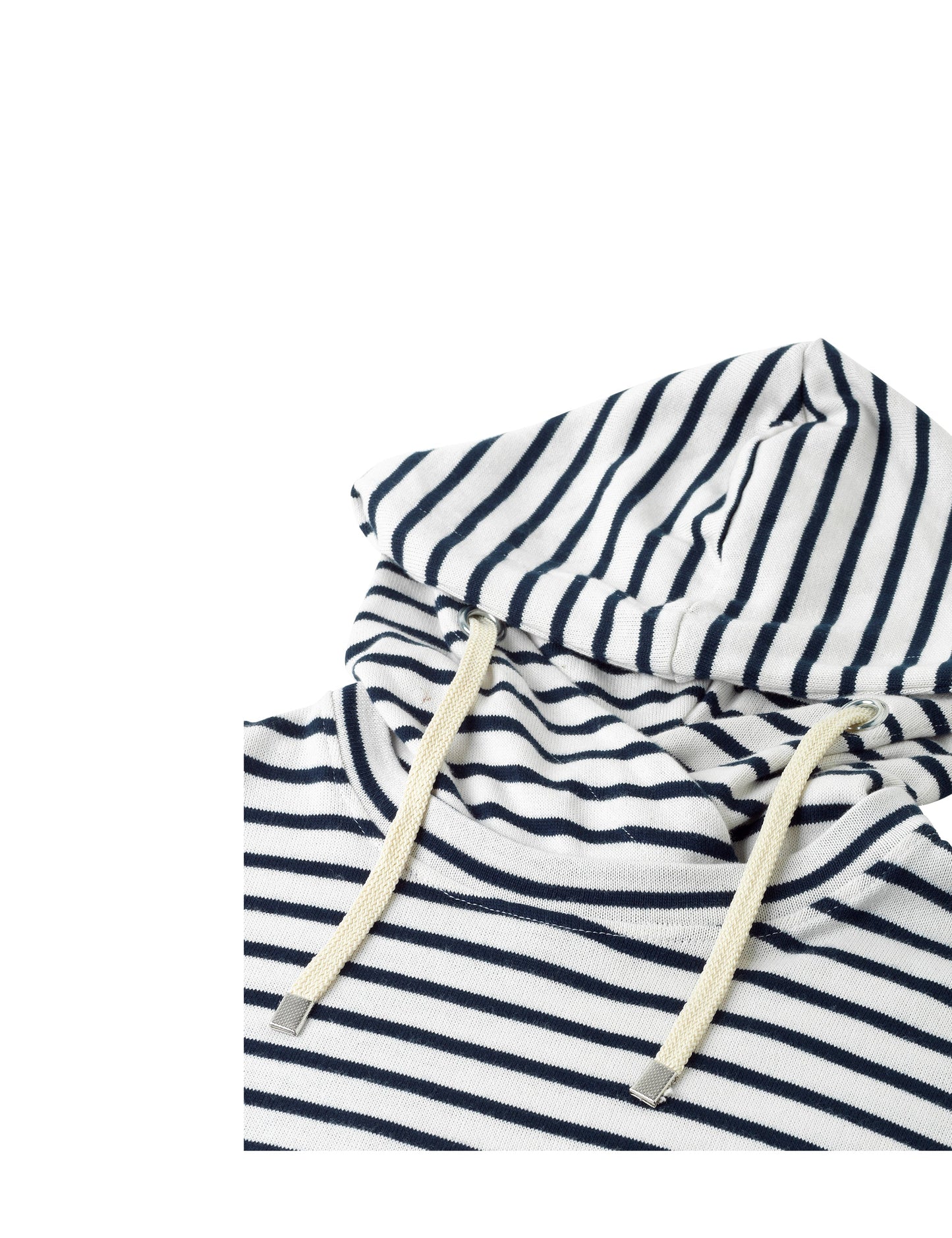 Bretagne Organic Troya l, Ecru/Navy