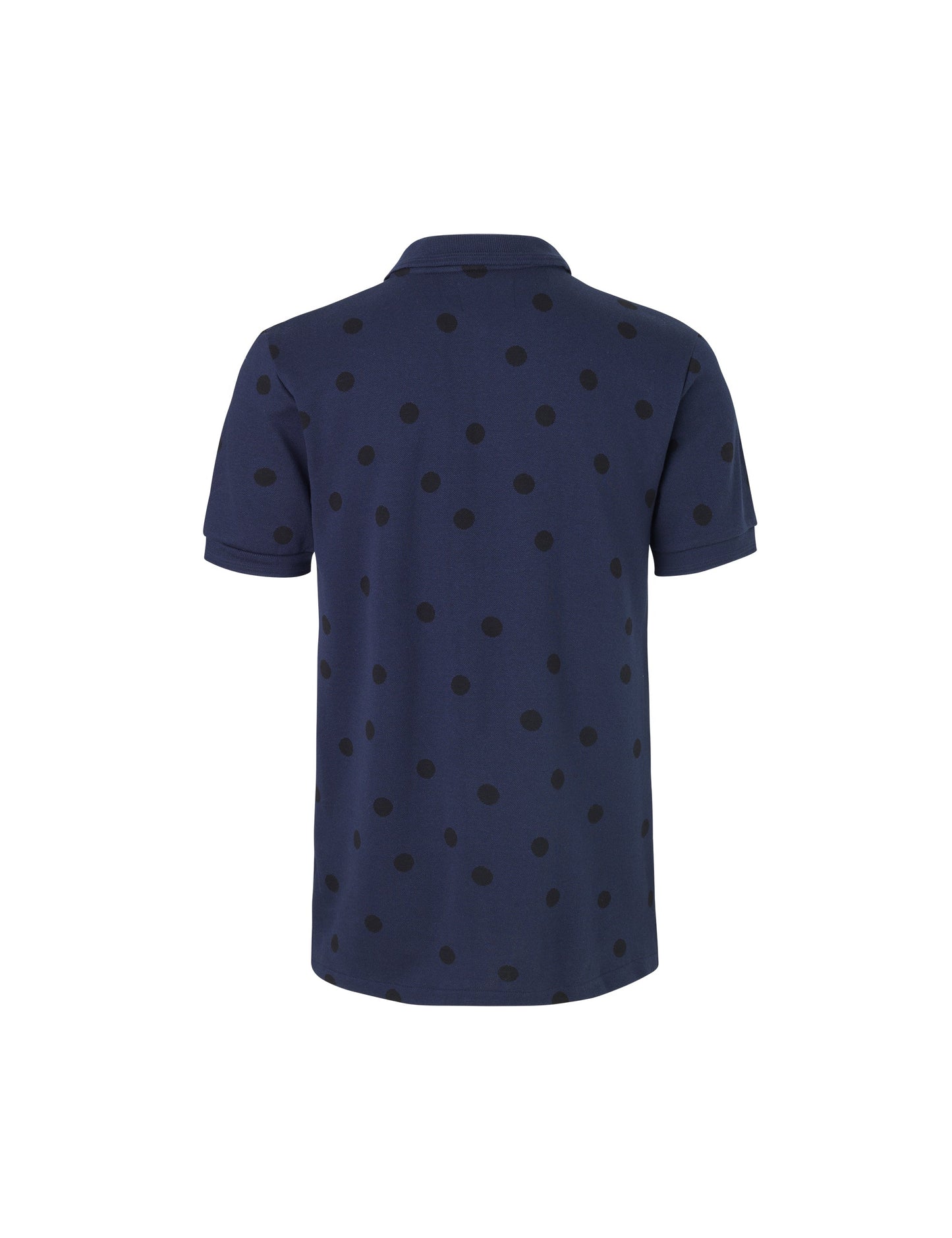 Pique Dot Tavid, Navy/Black