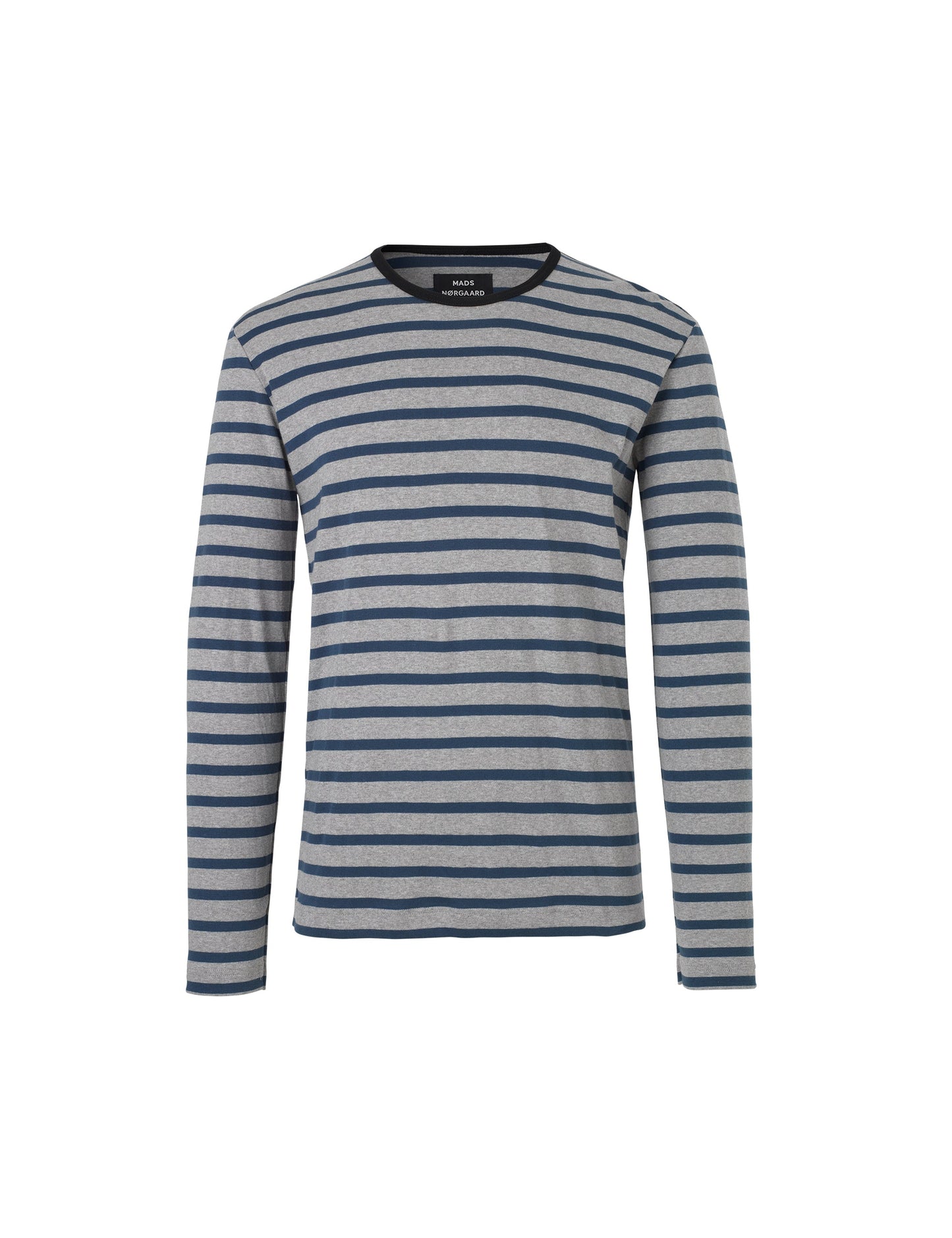 Trio Rib Tobias Long, Grey Mel/Dark Denim/Black