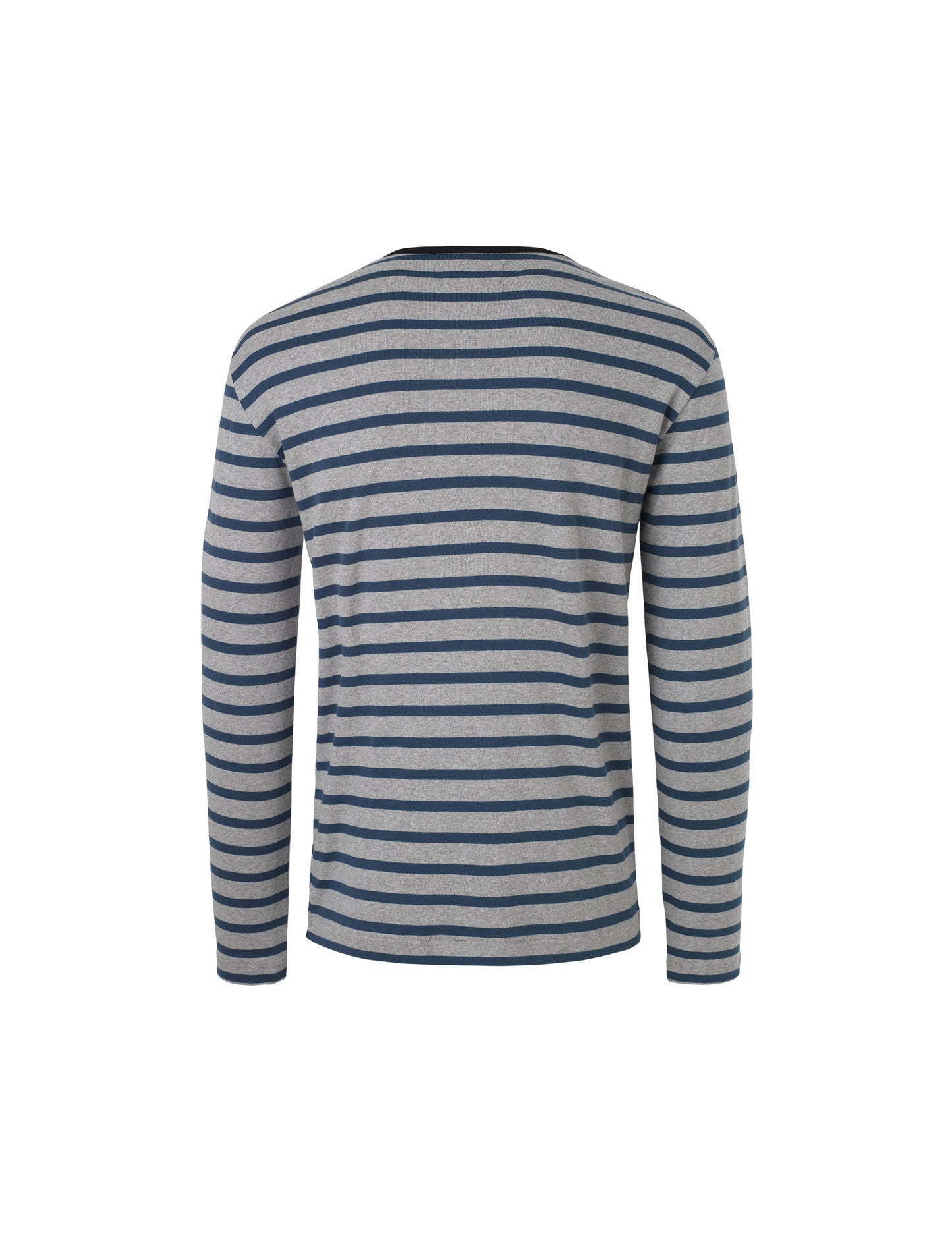 Trio Rib Tobias Long, Grey Mel/Dark Denim/Black