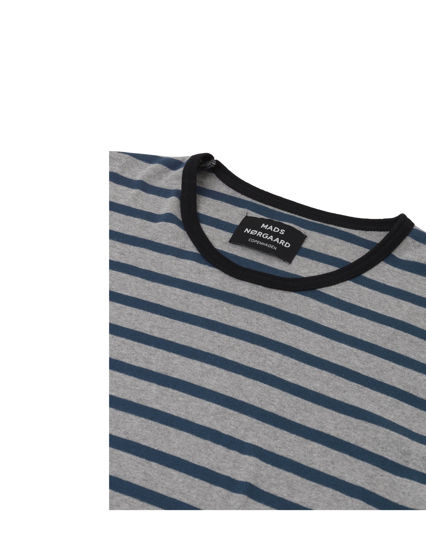 Trio Rib Tobias Long, Grey Mel/Dark Denim/Black