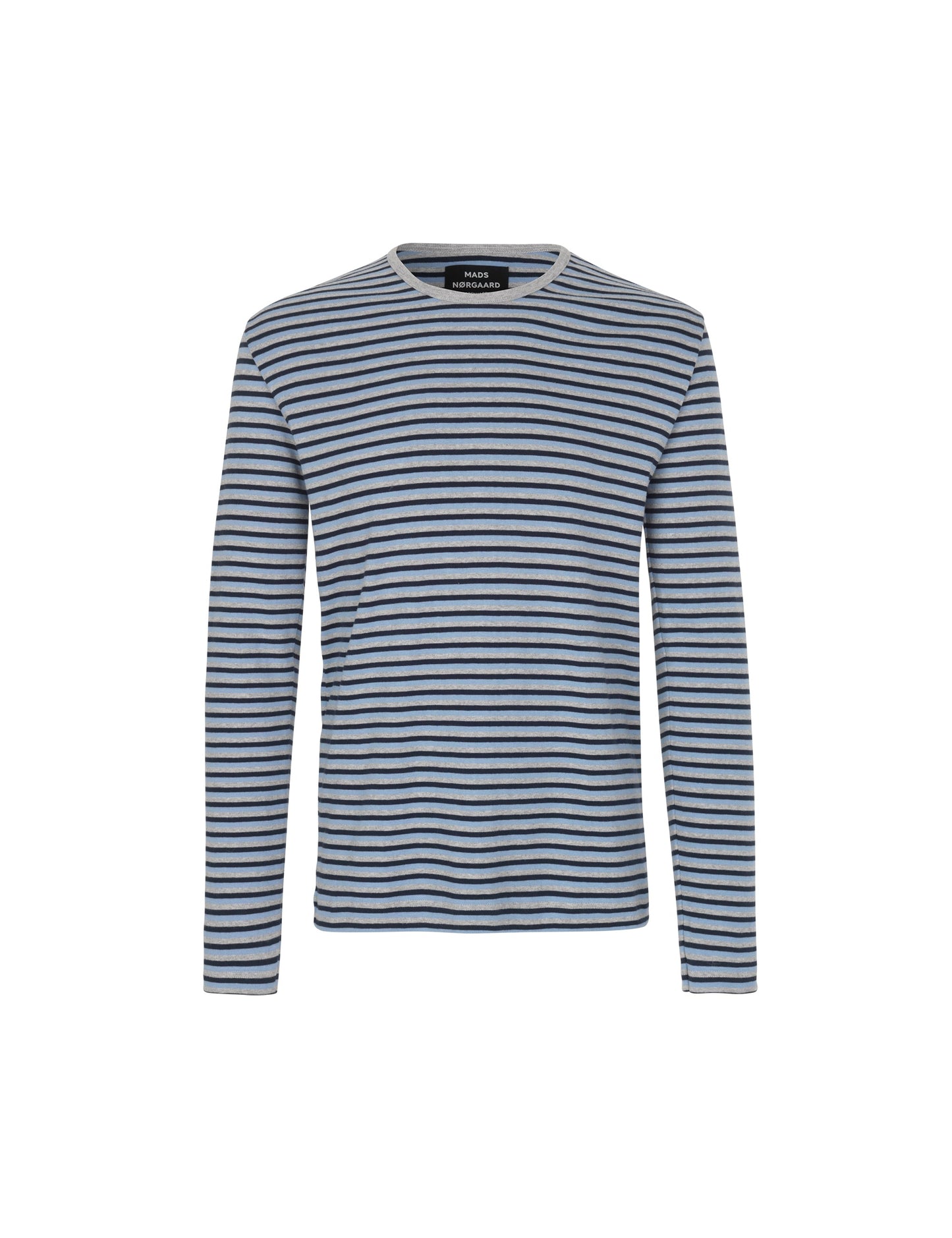Duo Rib Tobias Long, Grey Melange/Navy/Faded Denim/