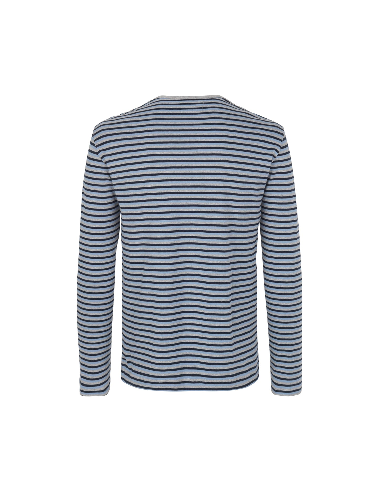 Duo Rib Tobias Long, Grey Melange/Navy/Faded Denim/