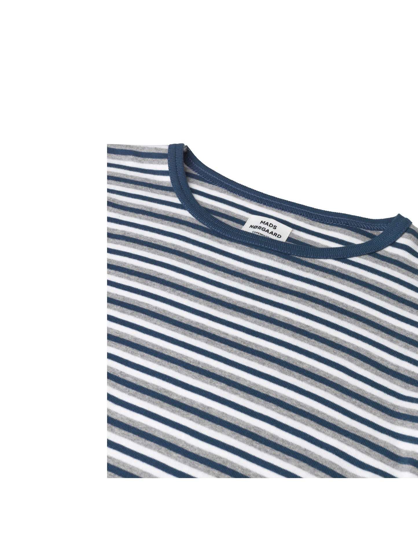 Duo Rib Tobino Long, Dark Denim/Greay M/Ecru/Dk Den