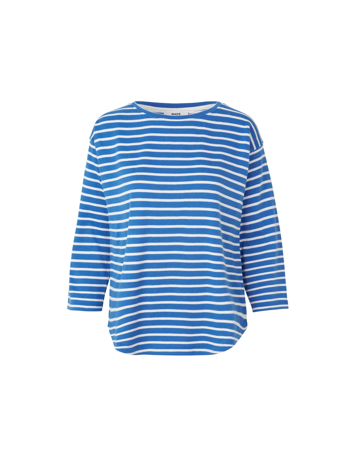 Bretagne Organic Thilke, Blue/Ecru