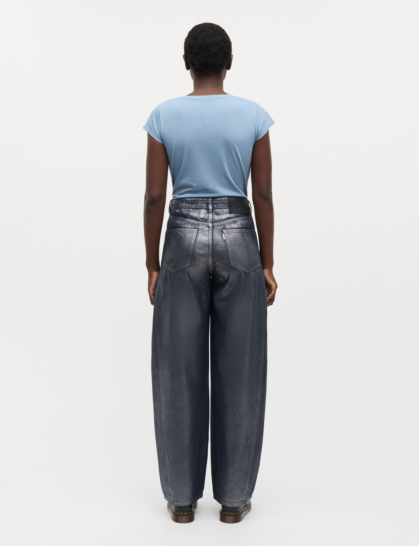 Fine Jersey Teasy Tee FAV, Faded Denim