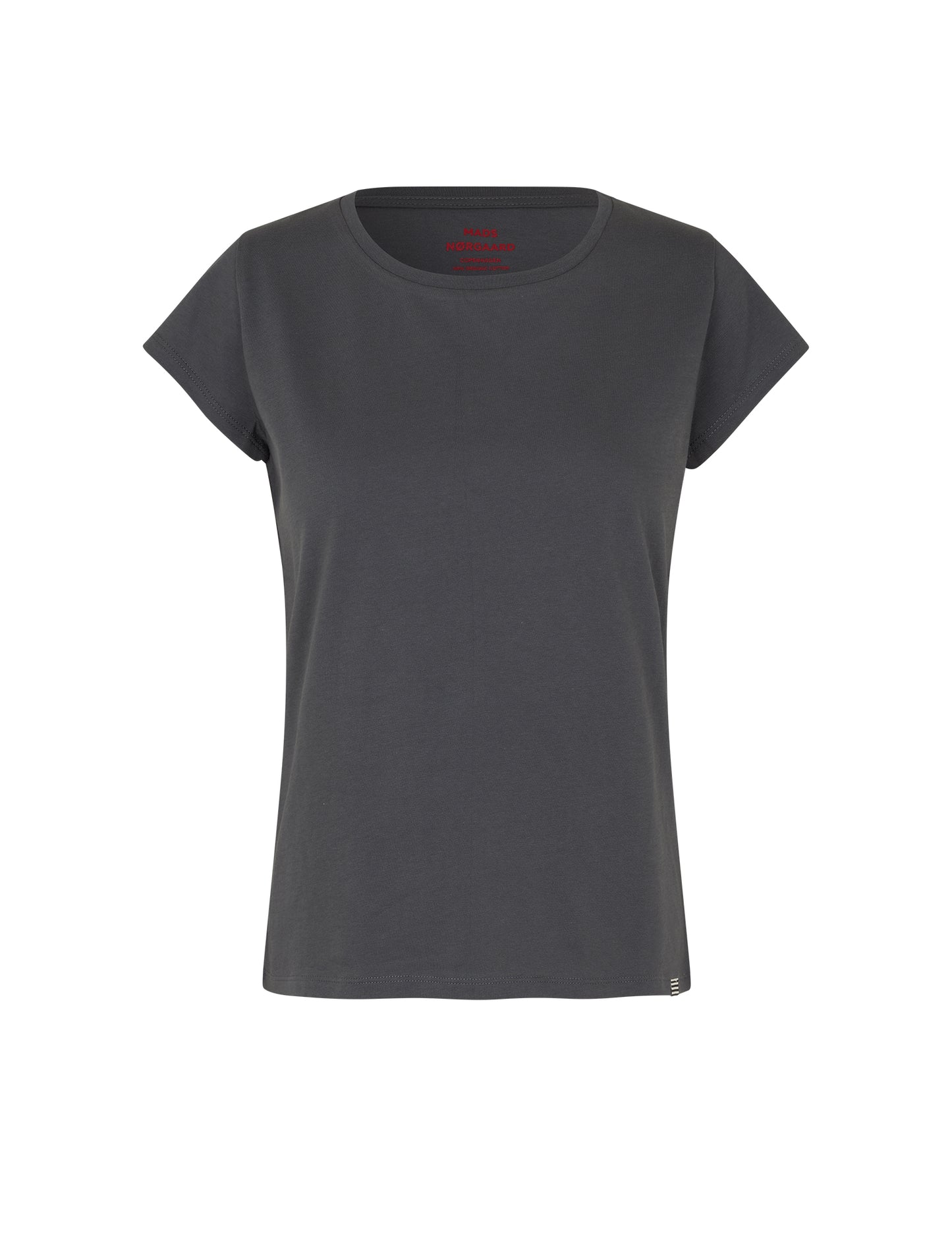 Organic Jersey Teasy Tee FAV, Asphalt