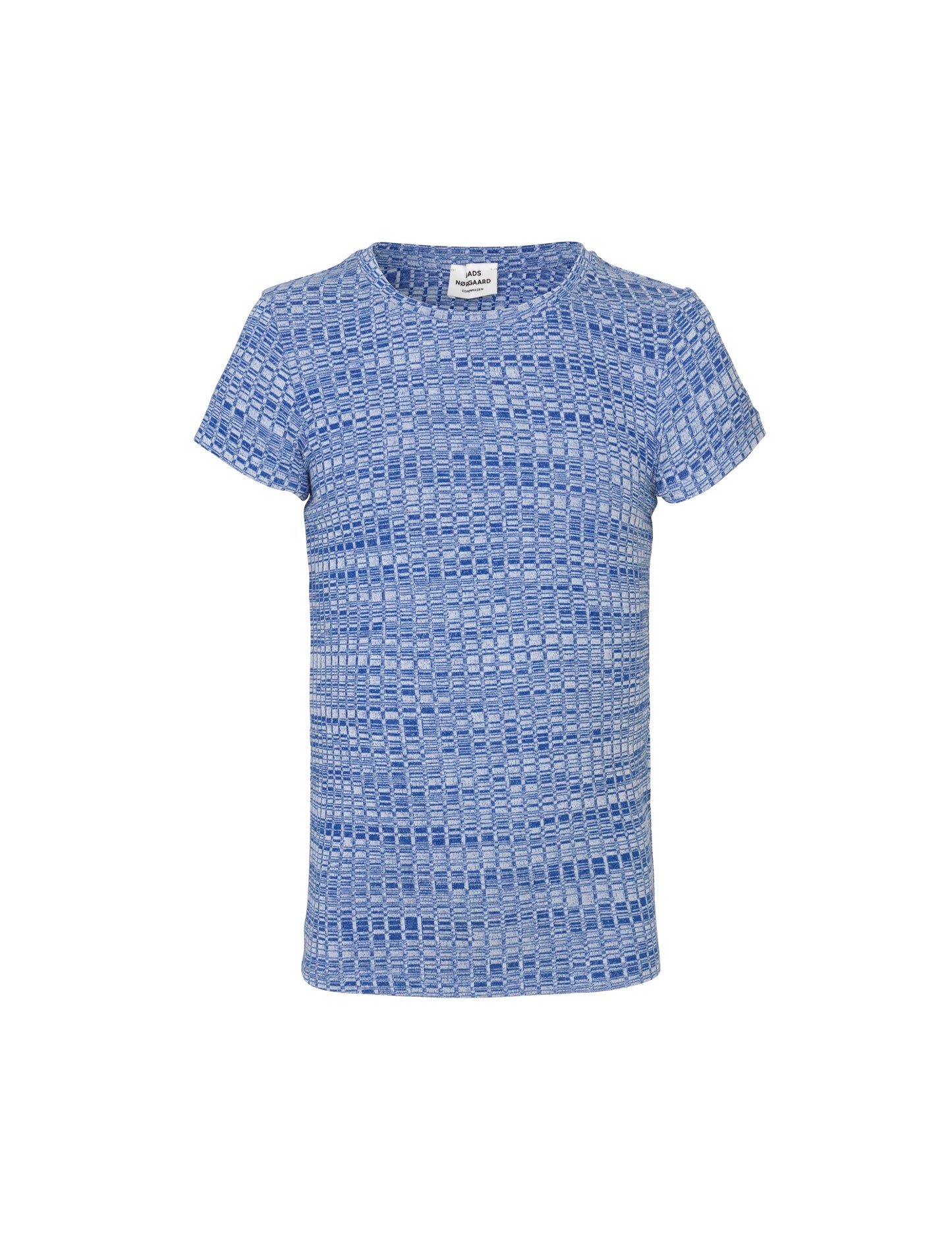 5x5 Mouline Rib Tuvina, Blue Melange
