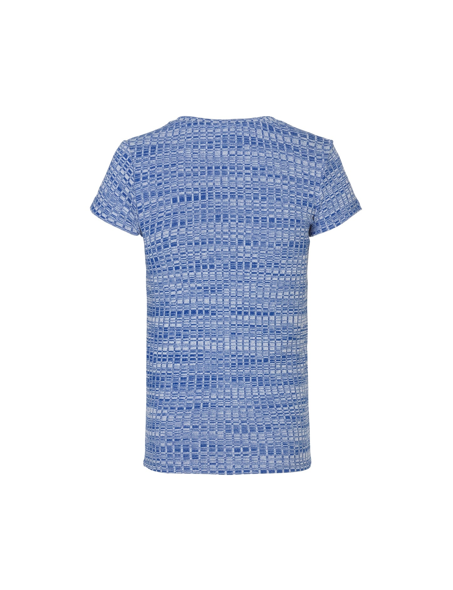 5x5 Mouline Rib Tuvina, Blue Melange