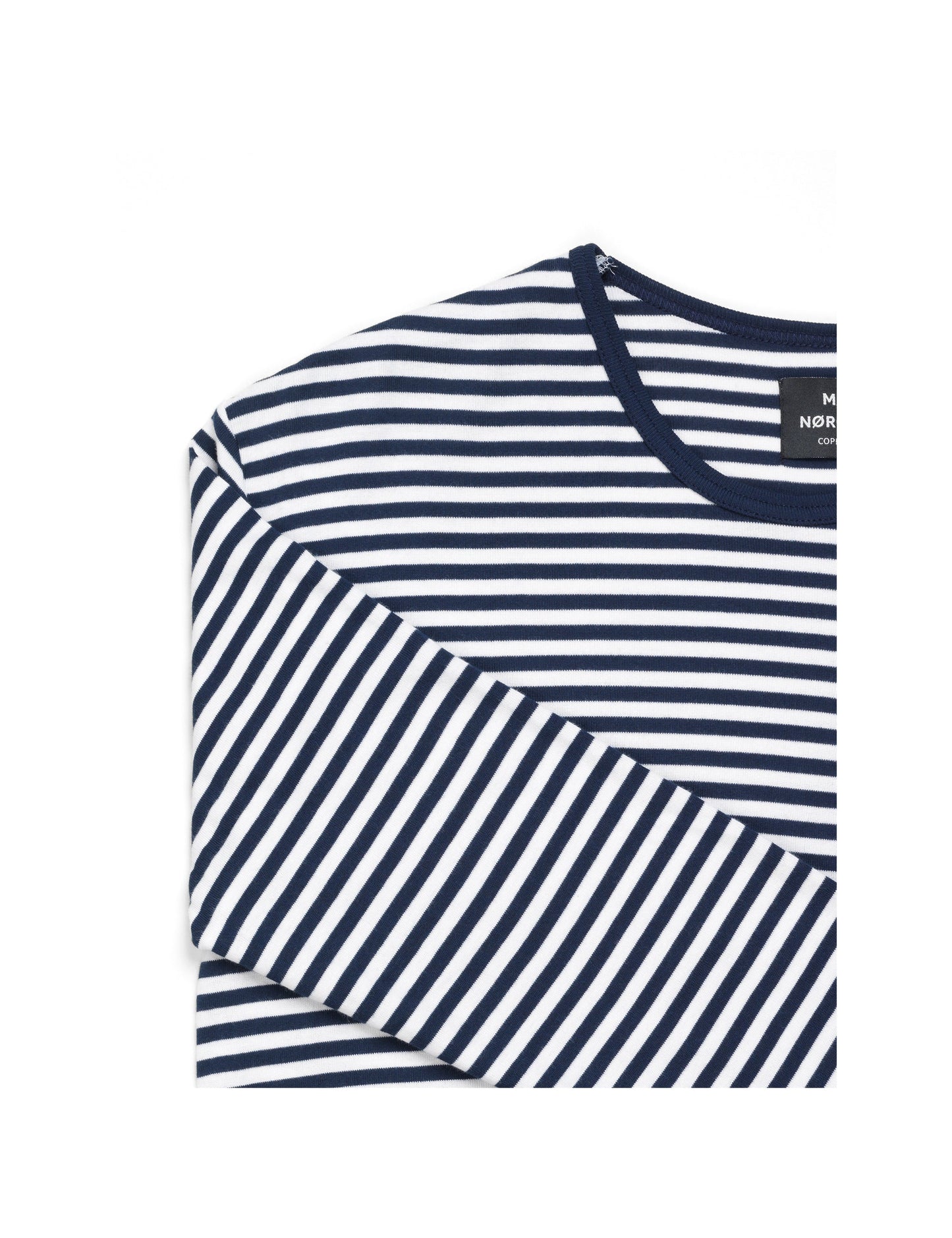 Duo Rib Tobias Long, Navy/Ecru/Navy