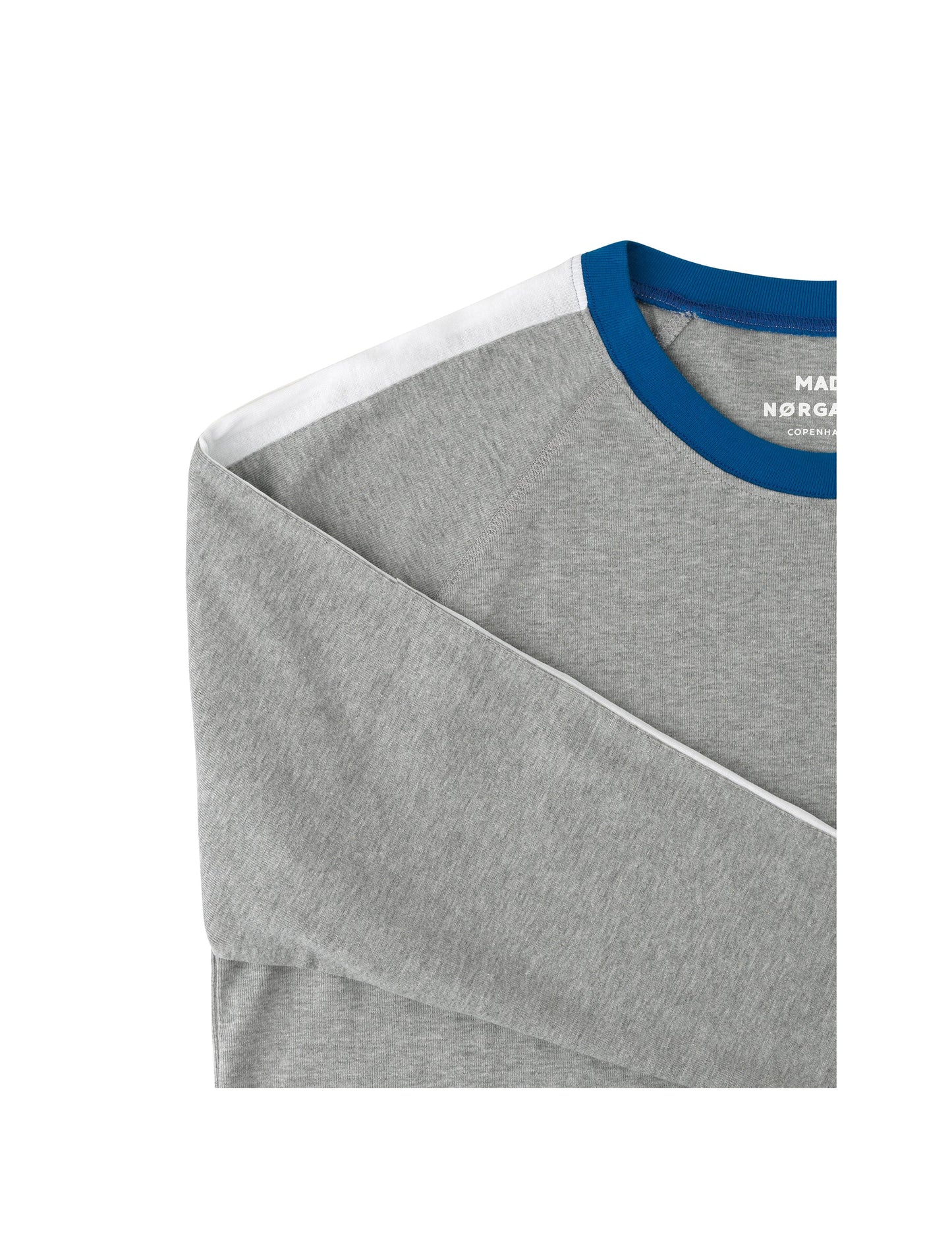 Cotton Rib Mel Stelt Insert, Grey Melange
