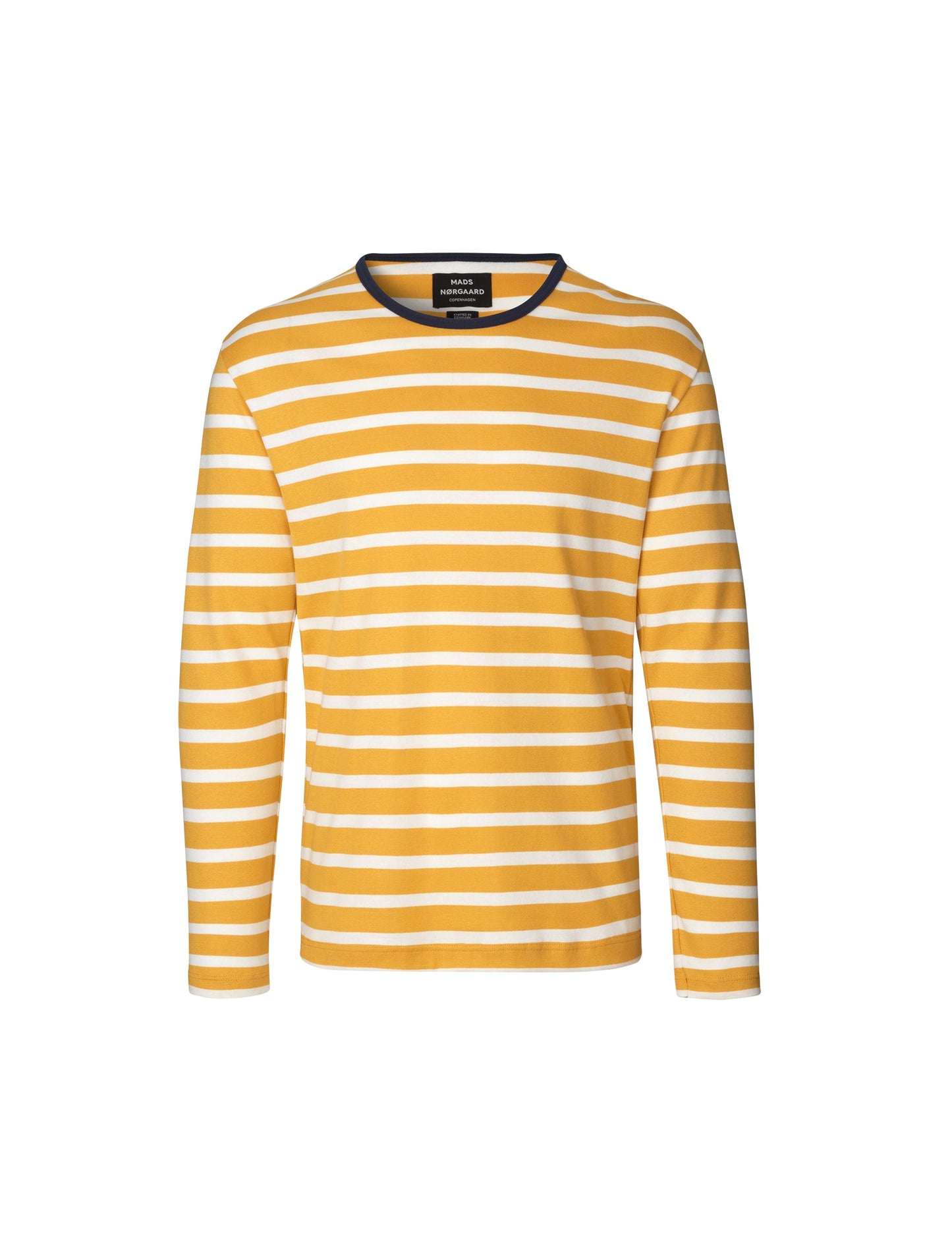 Trio Rib Tobias Long, Golden Yellow/Ecru/Sky Captain