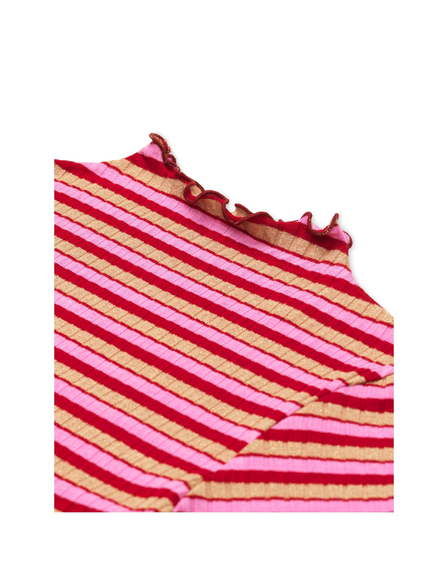 5x5 Sparkle Stripe Trutte, Red Multi