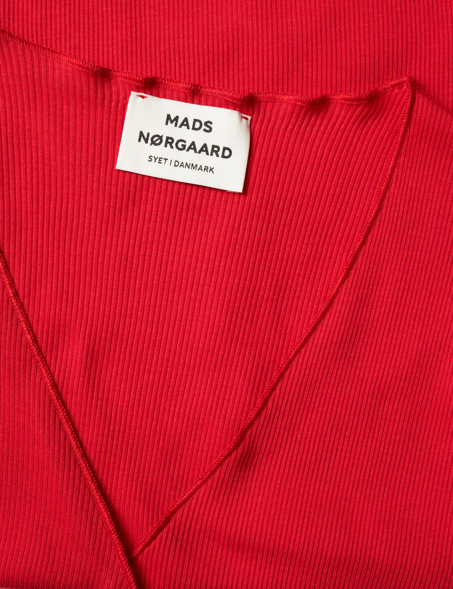 NPS Wrap Top Solid Colour, Red