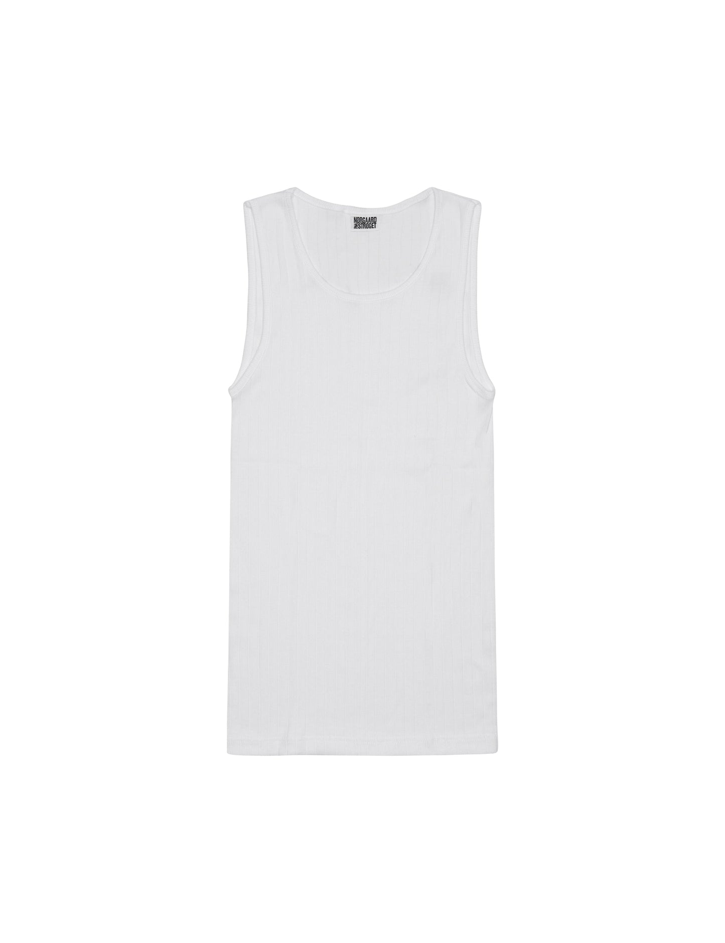 NPS Tank Top Solid Color, White