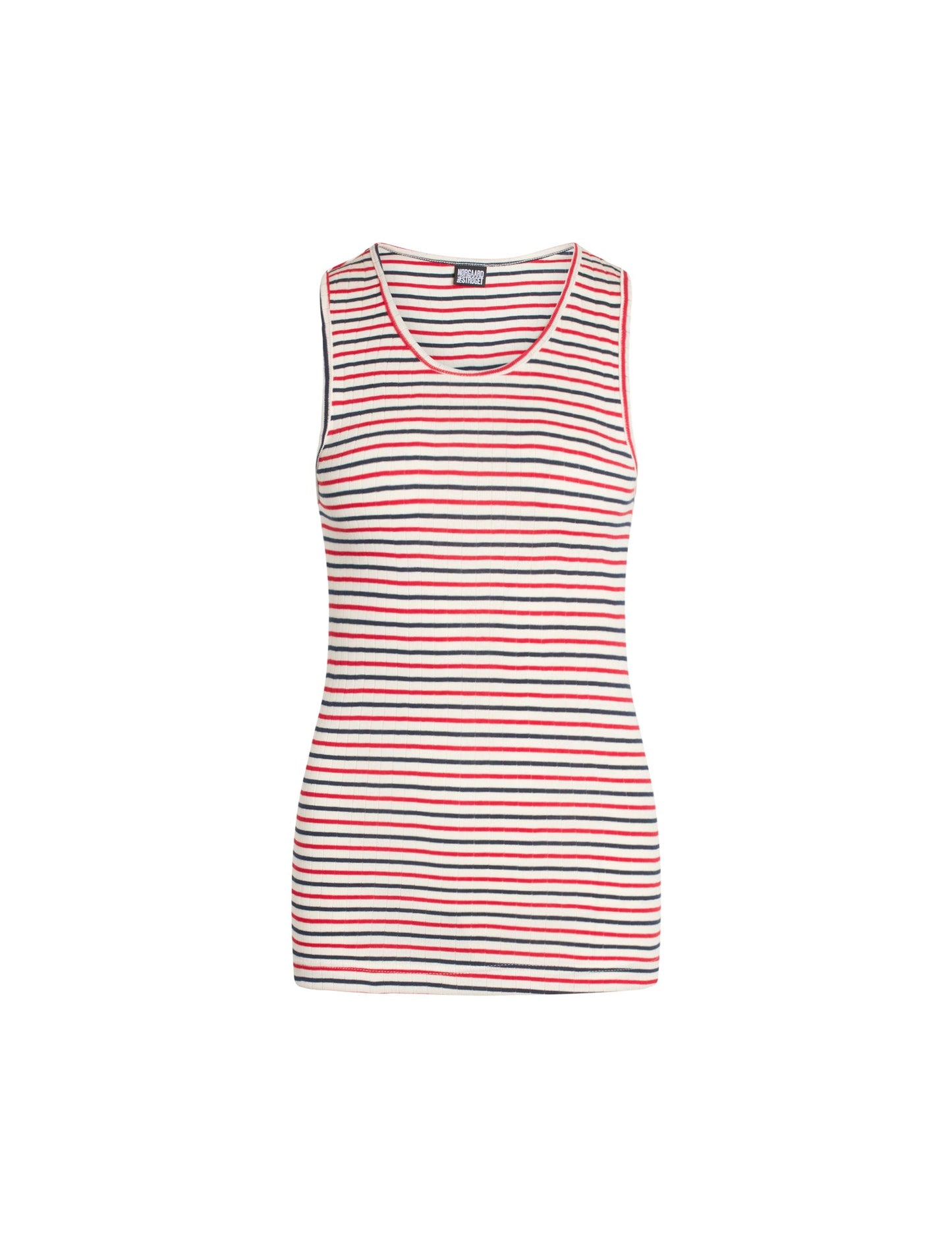 NPS Tank Top Tricolore, Ecru/Red/Marine