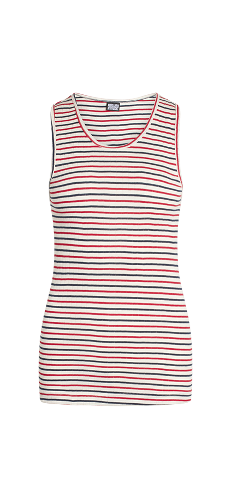 NPS Tank Top Tricolore, Ecru/Red/Marine