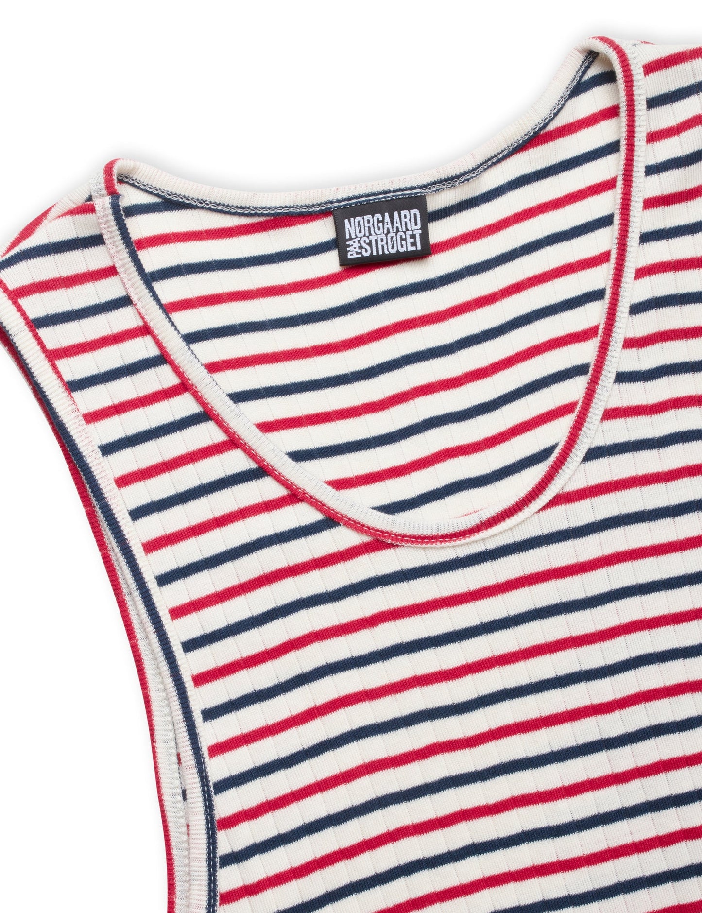NPS Tank Top Tricolore, Ecru/Red/Marine