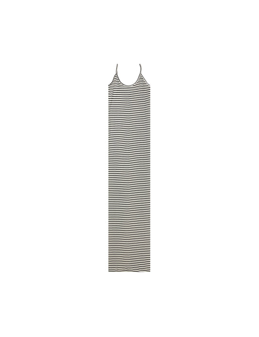 NPS Strap Dress NPS Stripe, Ecru/Black