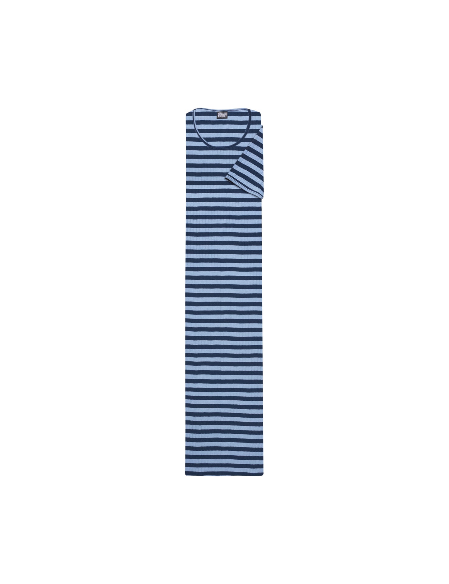 NPS John Dress Short Sleeve Broadway, Marine/Powder Blue