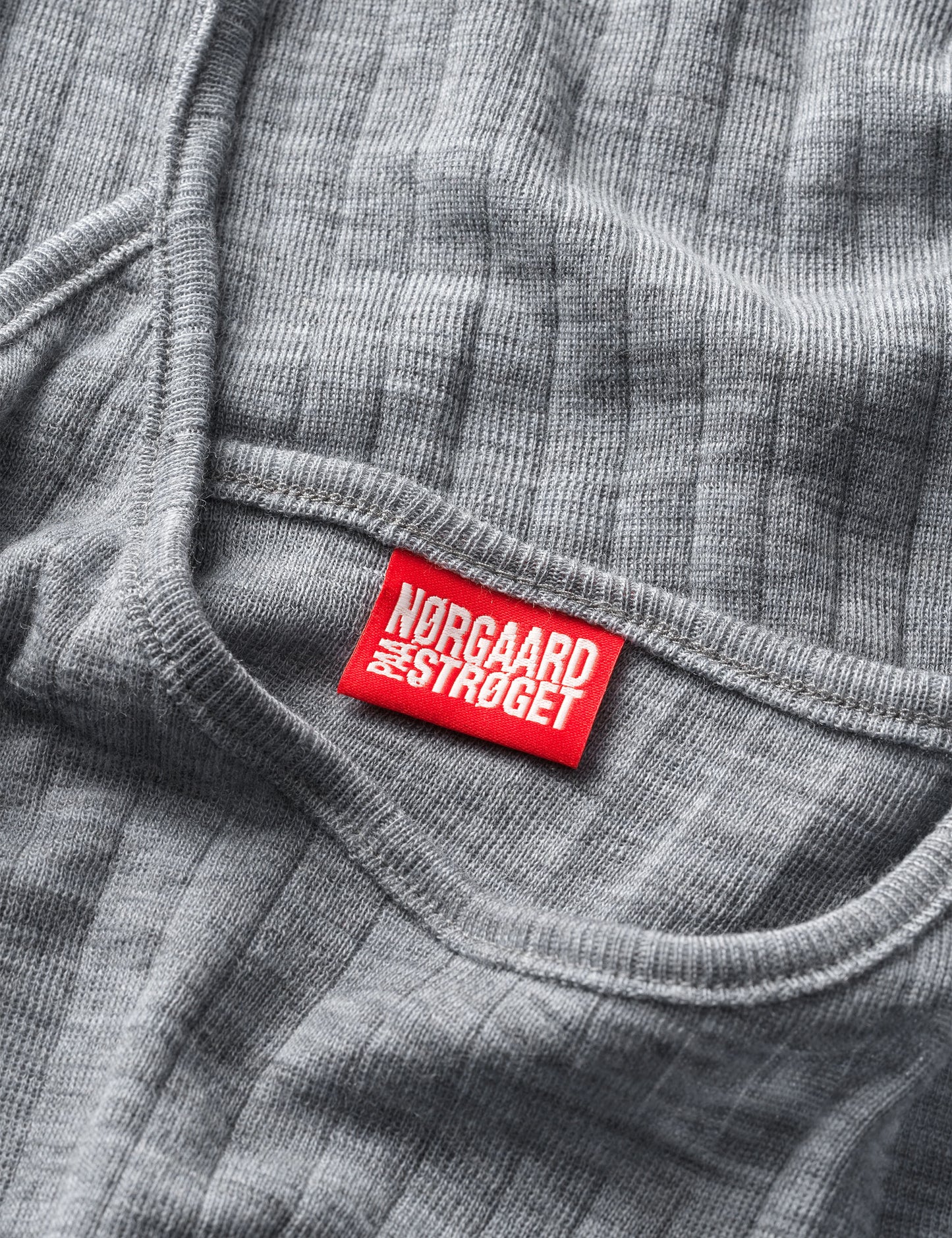 NPS Strap Top Wool, Grey Melange