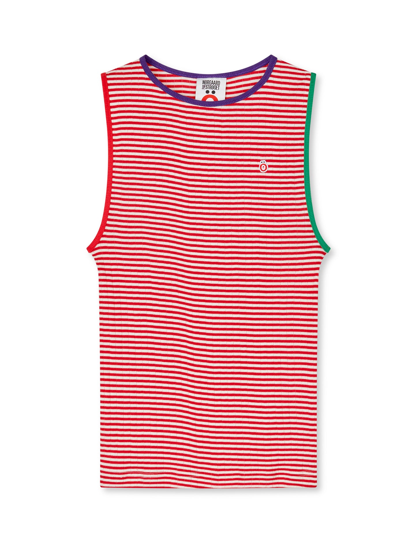NPS Öhouse Cropped Tank, Red/Ecru/Multi