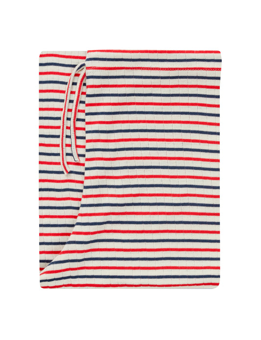 NPS Nova Pants Tricolore, Ecru/Red/Marine