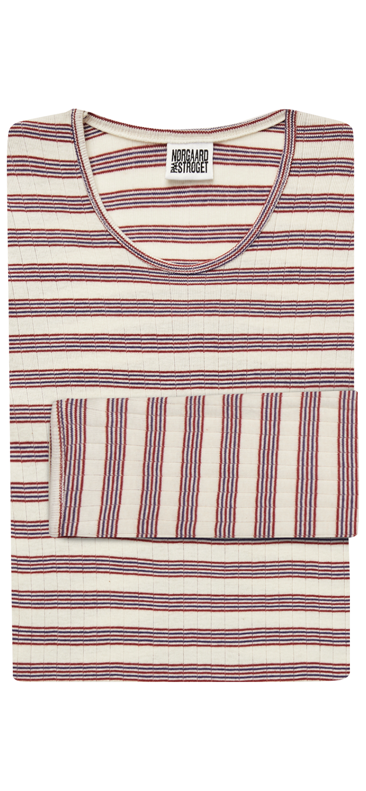 101 Kids BW Stripe, Ecru/Purple/Wine
