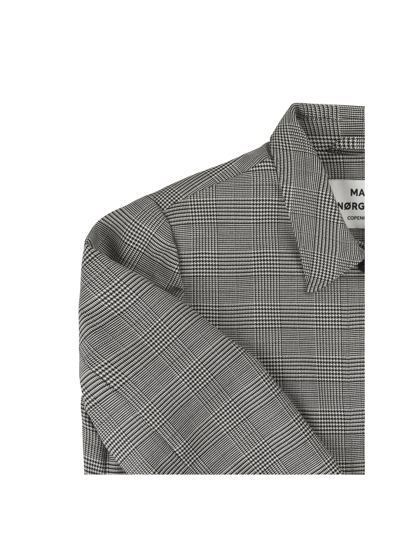 Bonded Check Canella, Black/White
