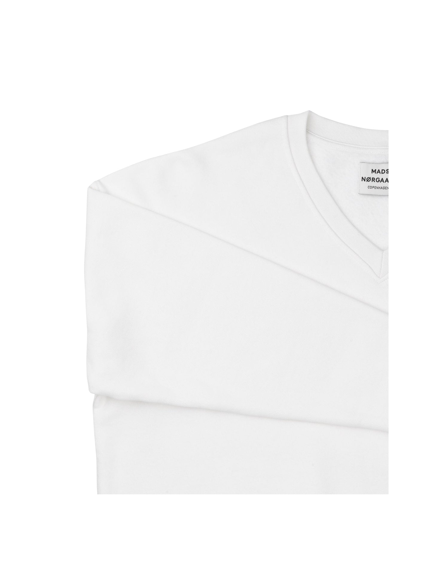 Organic sweat Tilvina v logo, Ecru