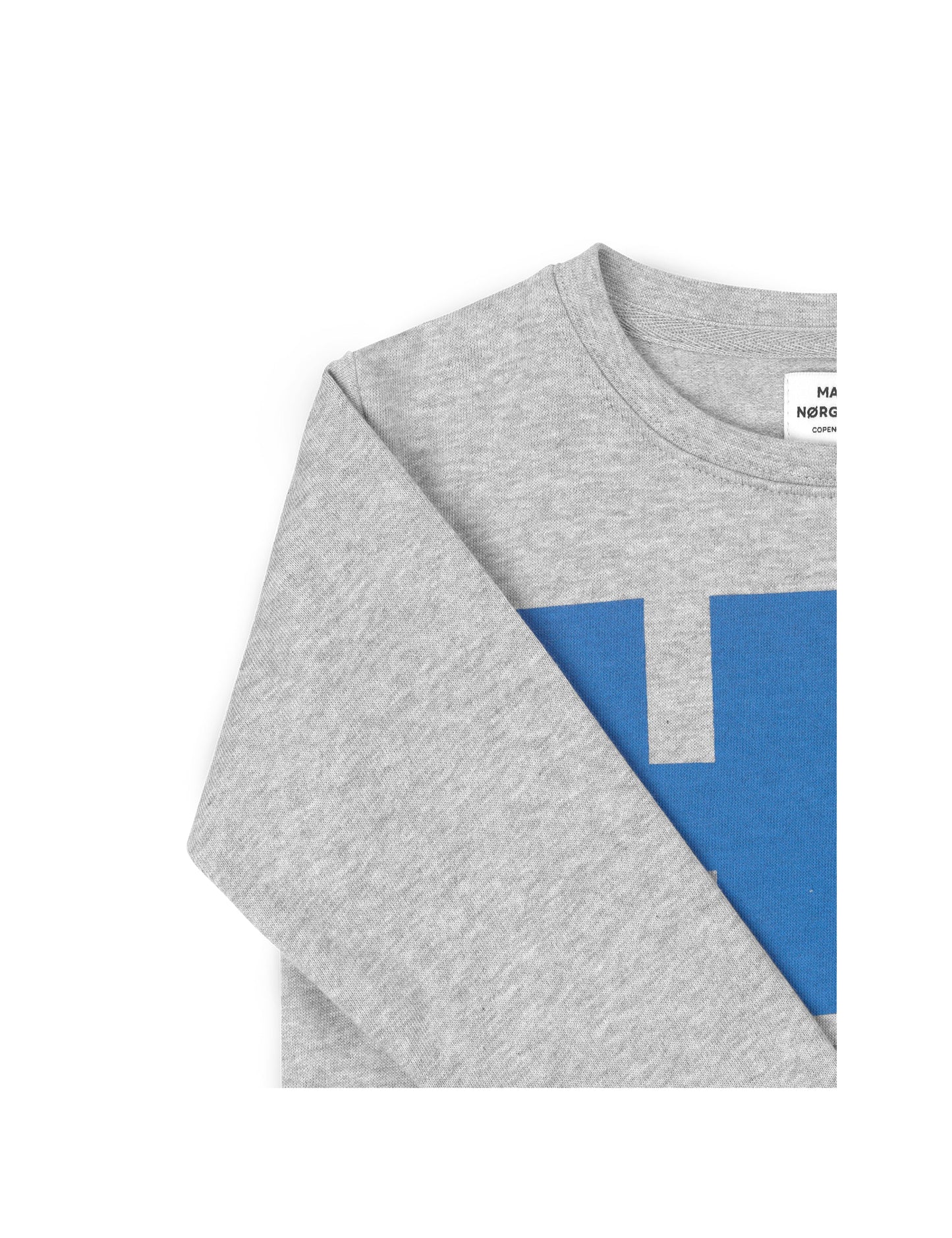 Organic Sweat Solomino , Grey Melange