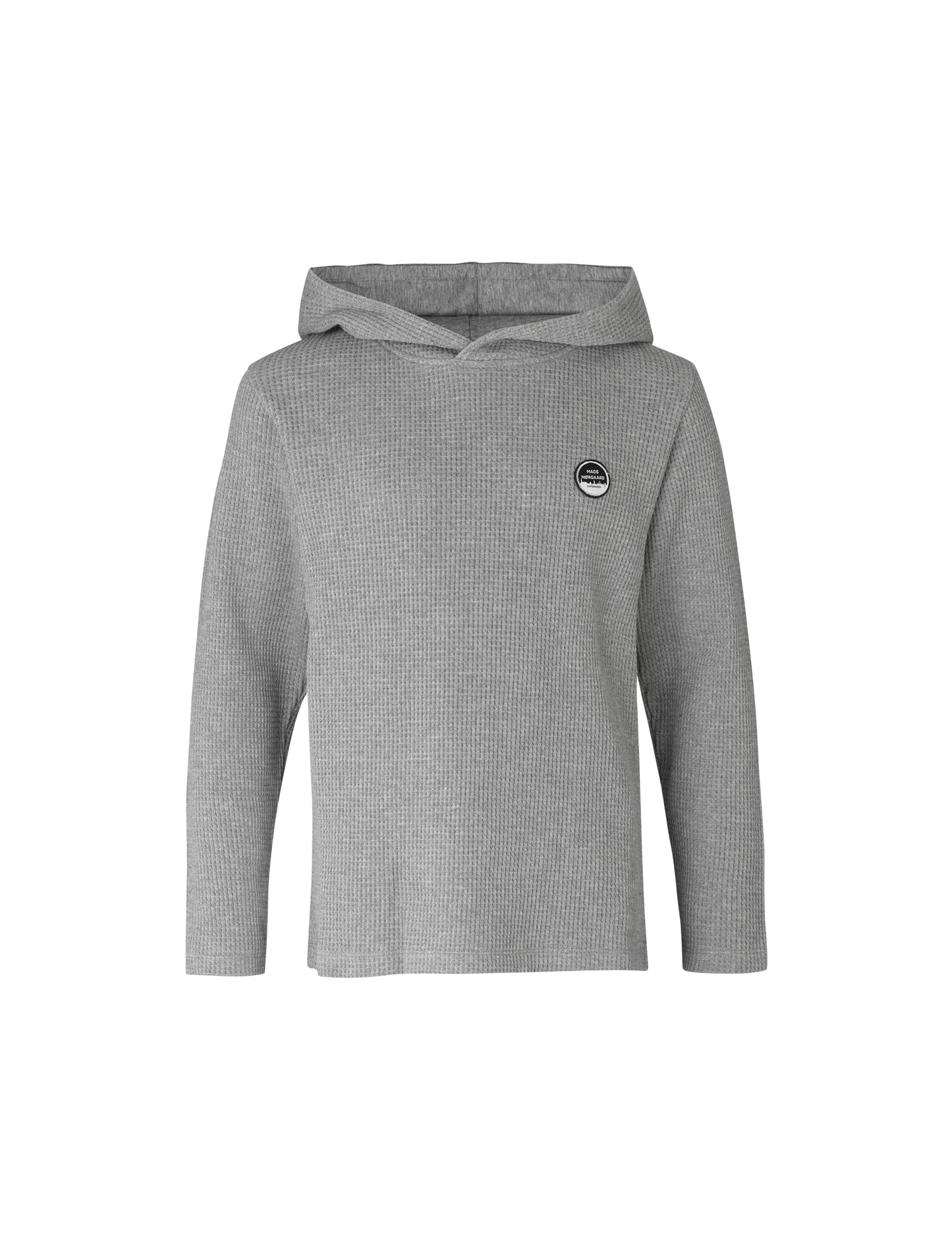 Organic Honeycomb Hudi, Grey Melange