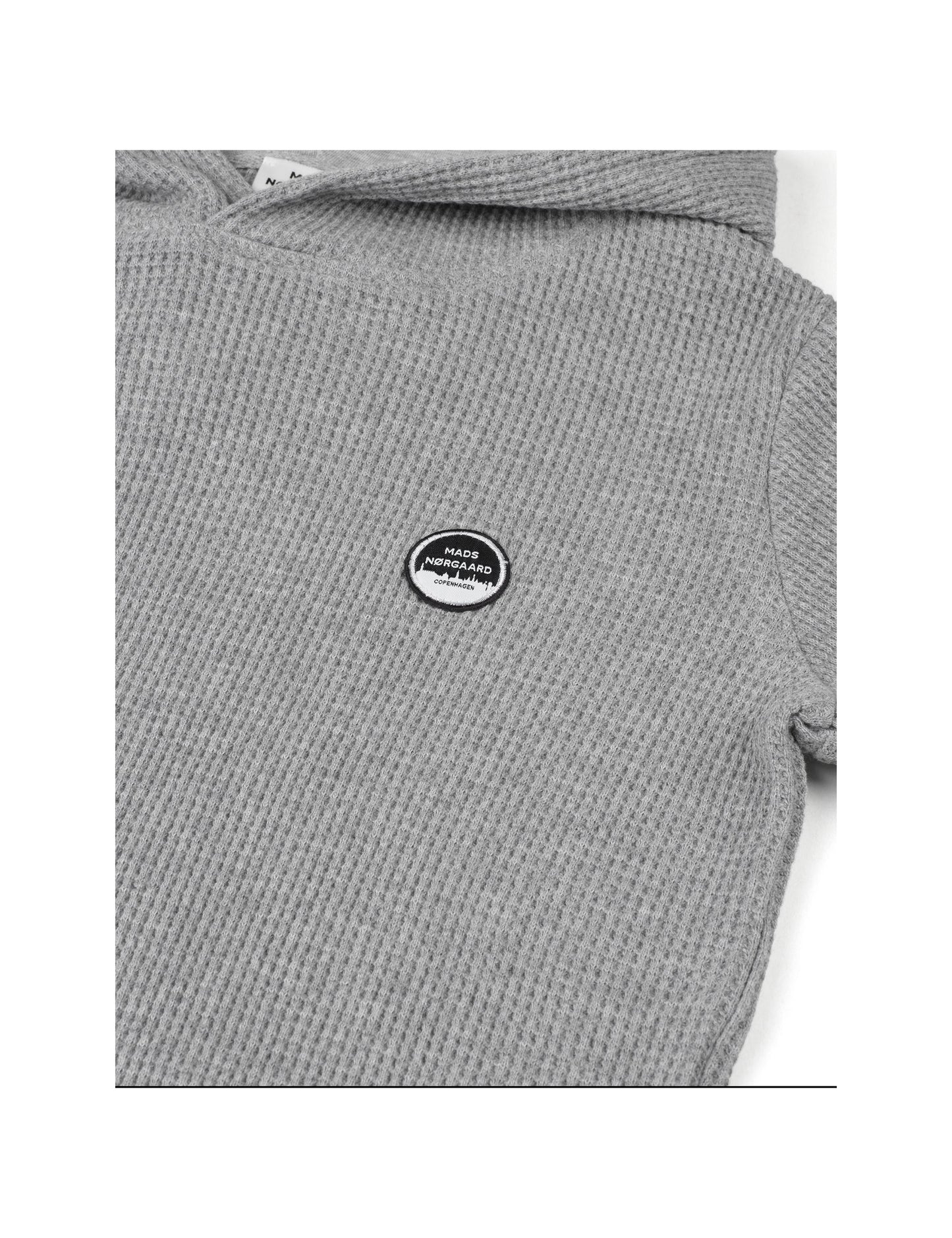 Organic Honeycomb Hudi, Grey Melange