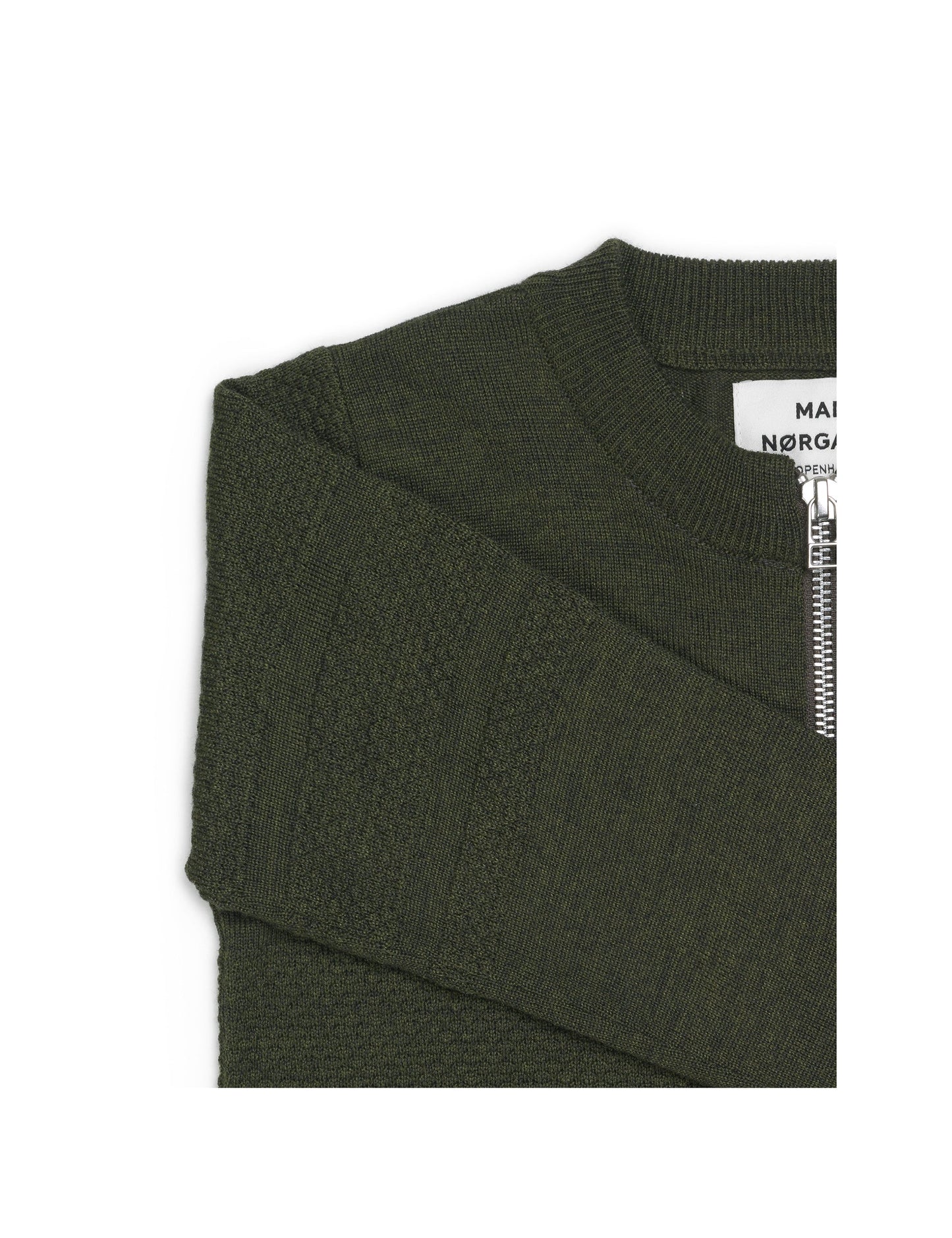 Wool Tender Klembino Zip, Army Melange