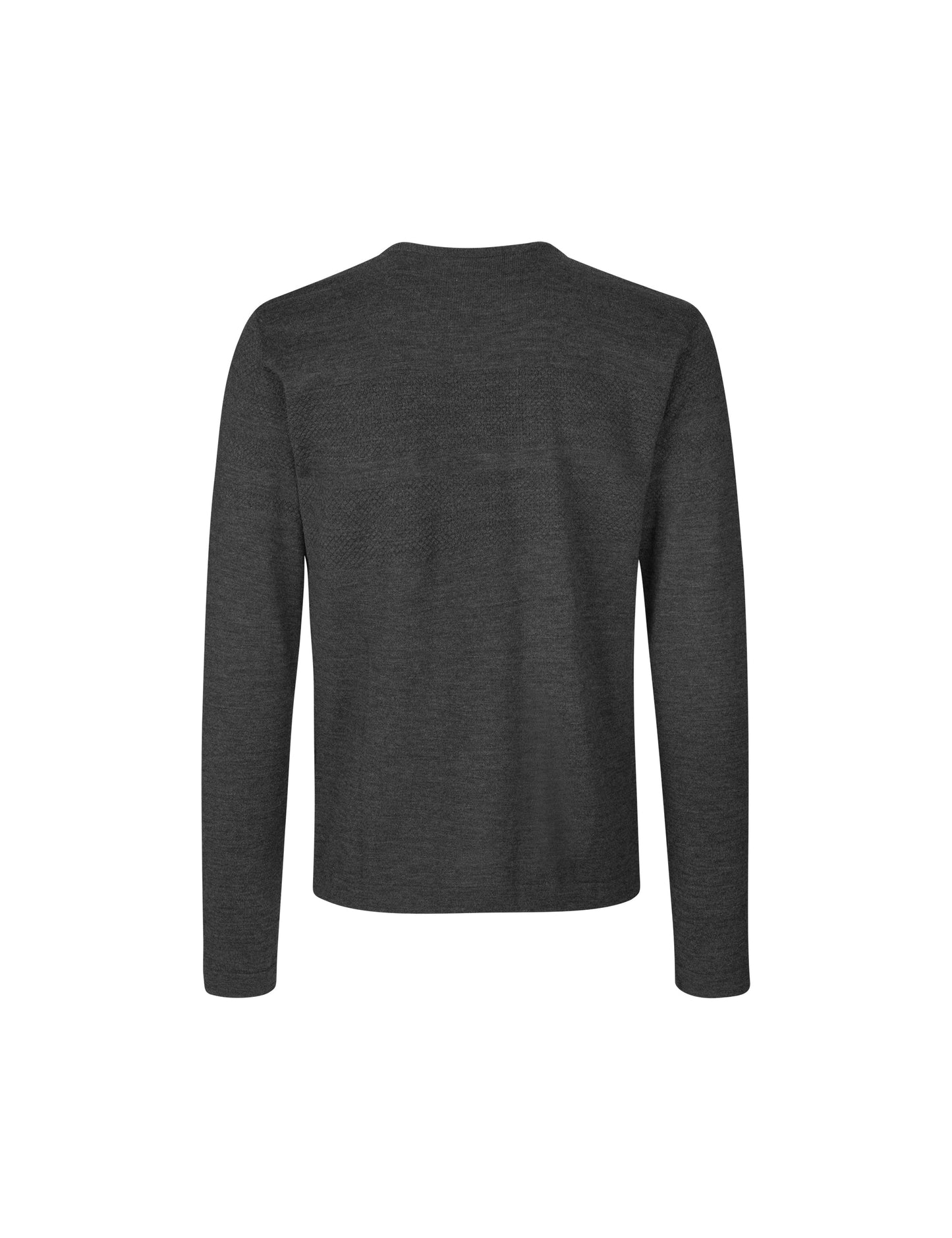 100% Light Wool Klap, Charcoal Melange