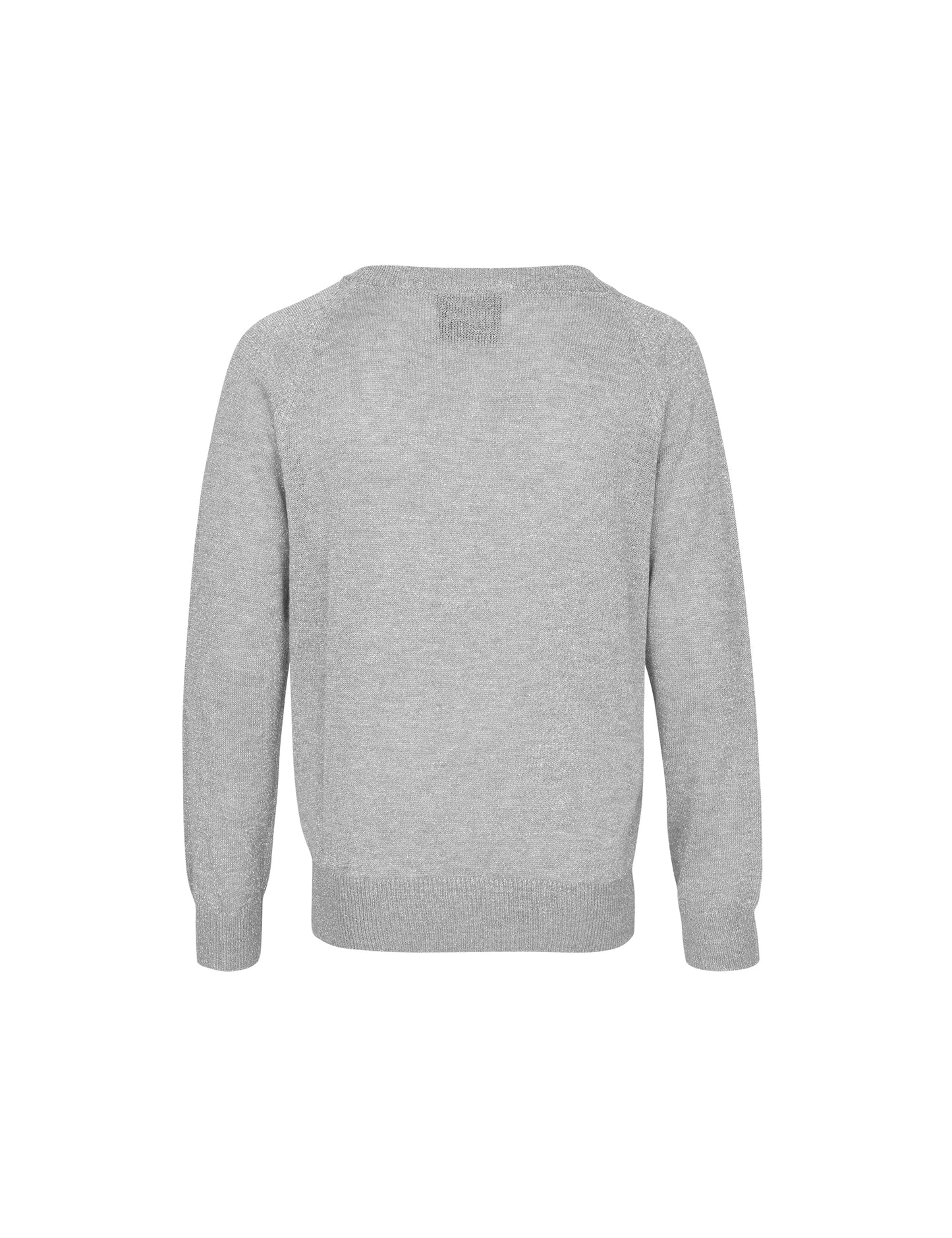 Rayon Lurex Carmbino, Grey Melange