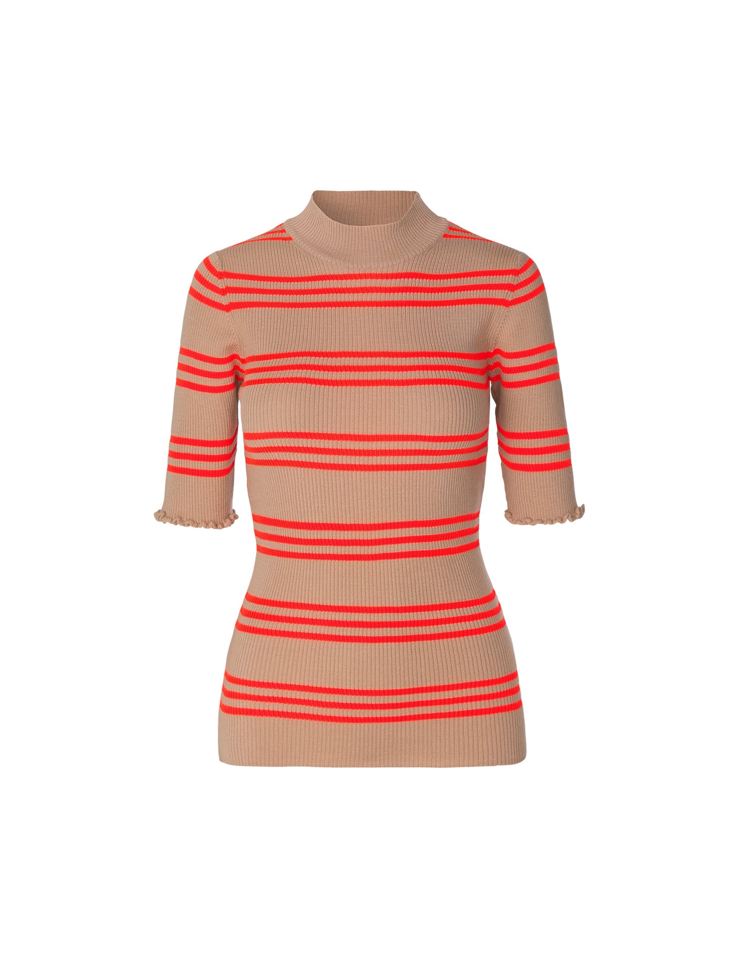 Merino Group Karinella Neon, Beige/Neon Orange