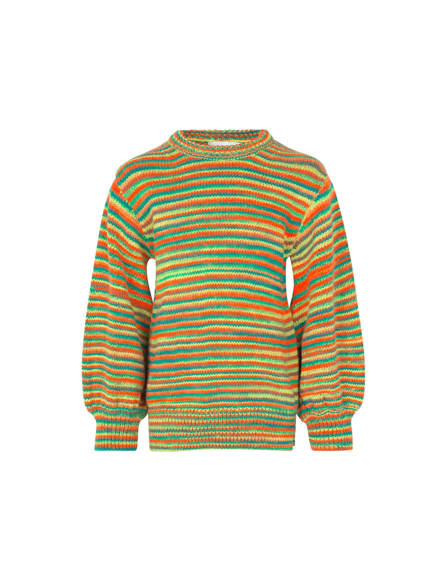 Signal Wool Kollina, Multi Neon Green