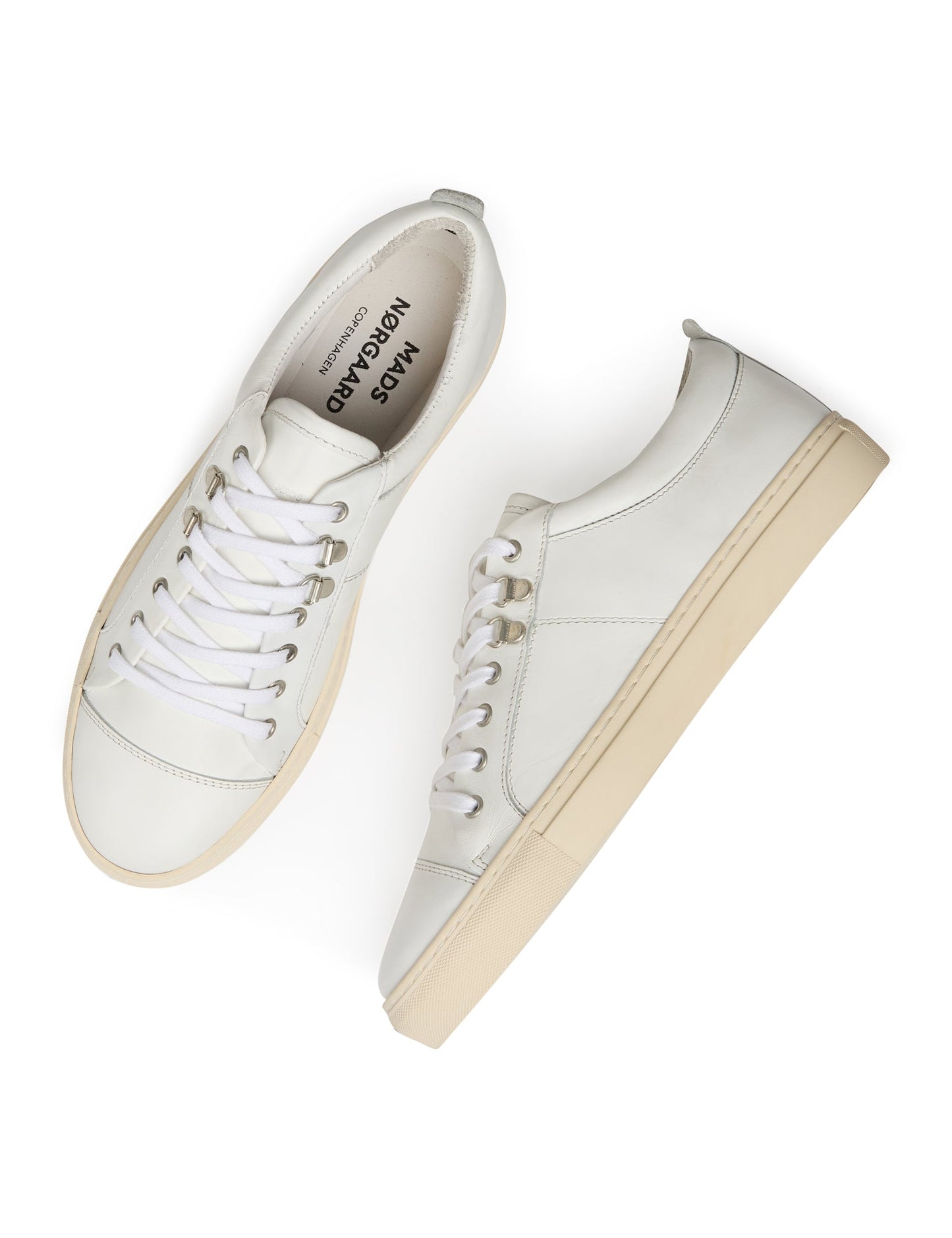 Leather Sneak Madson, White