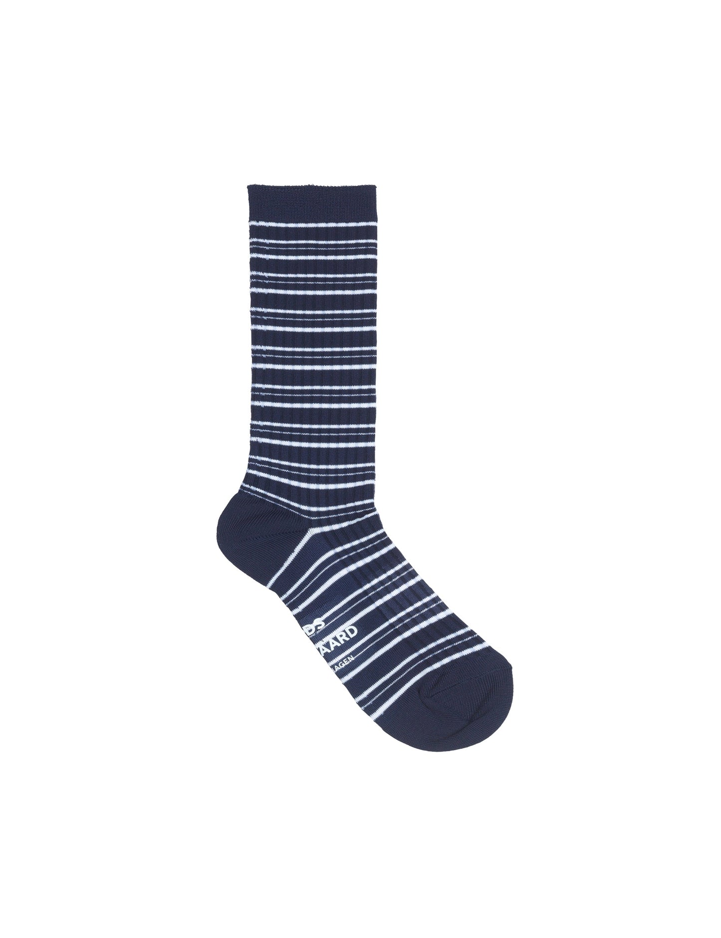 Viscose Rib Andilla, Navy/White