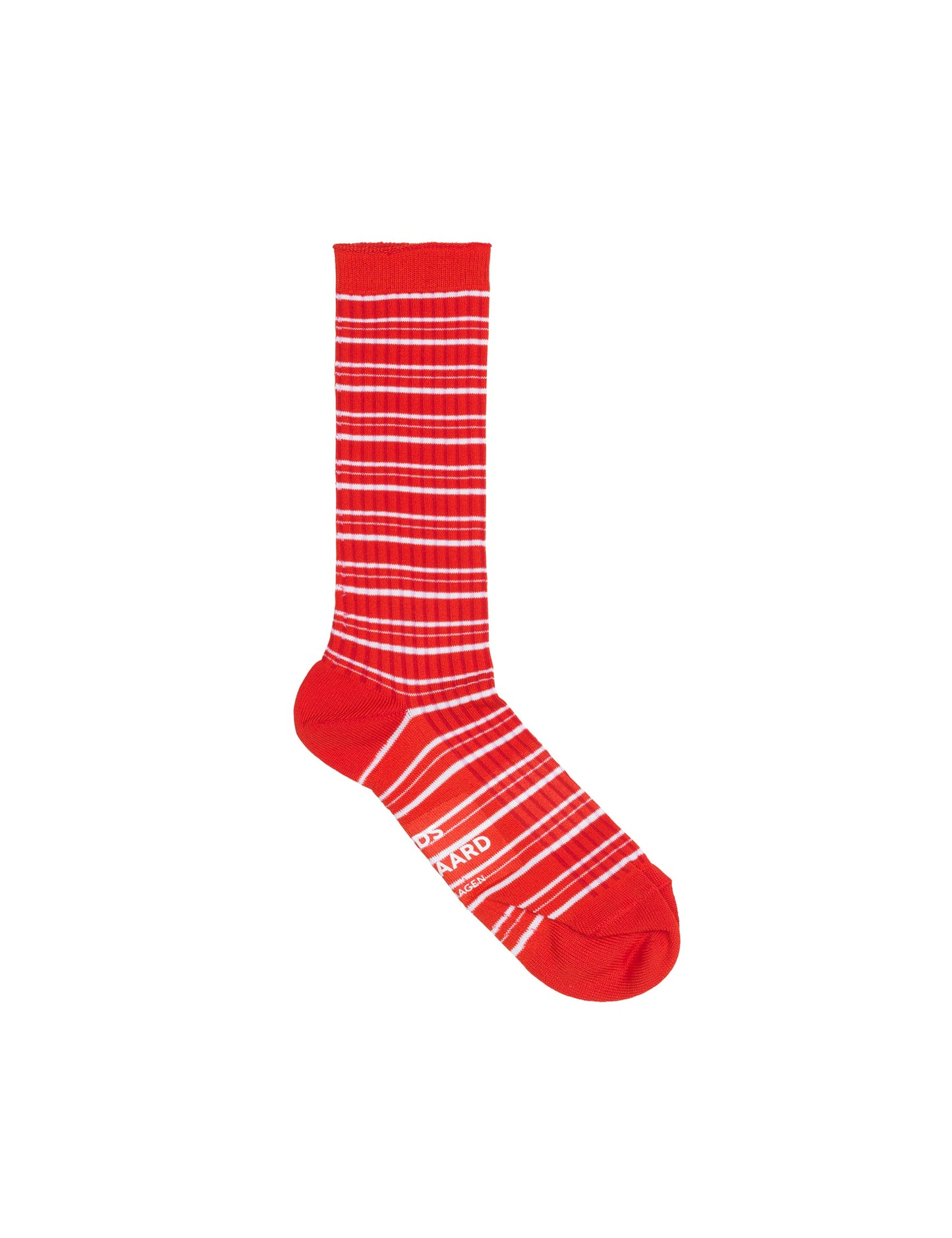 Viscose Rib Andilla, White/Red