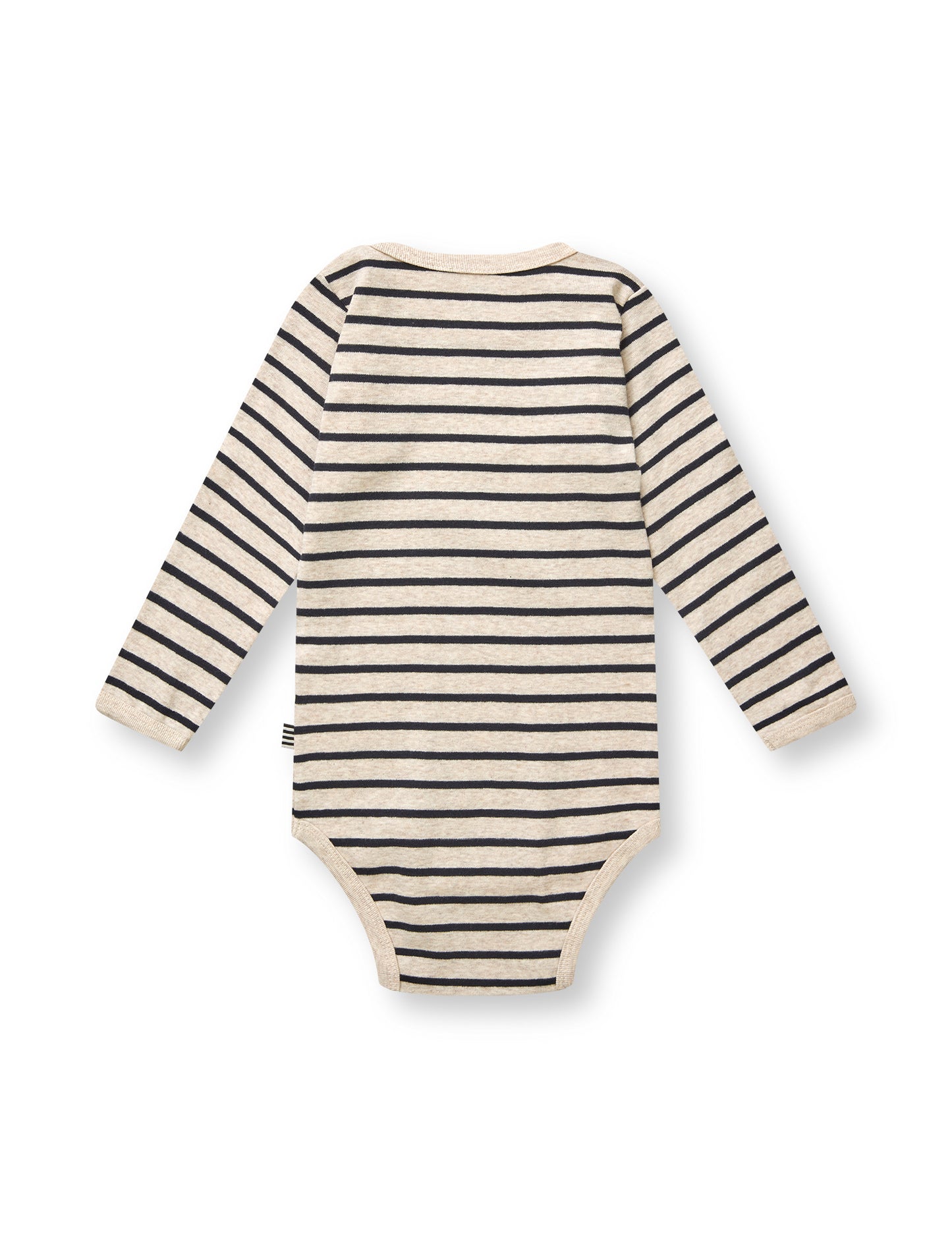 Soft Striped Rib Body, Navy/ Nature Mel