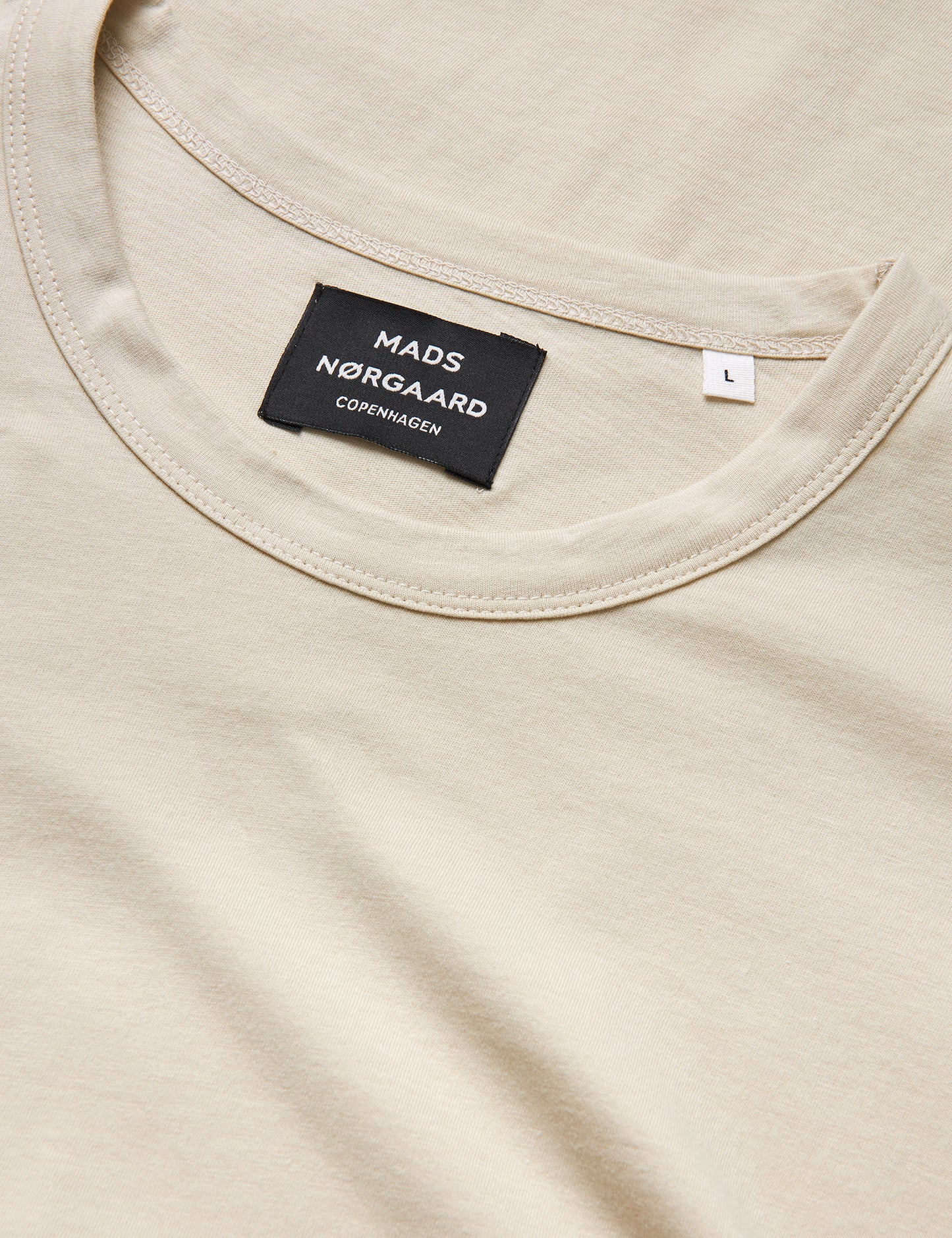 Organic Thor Tee LS, Almond Milk