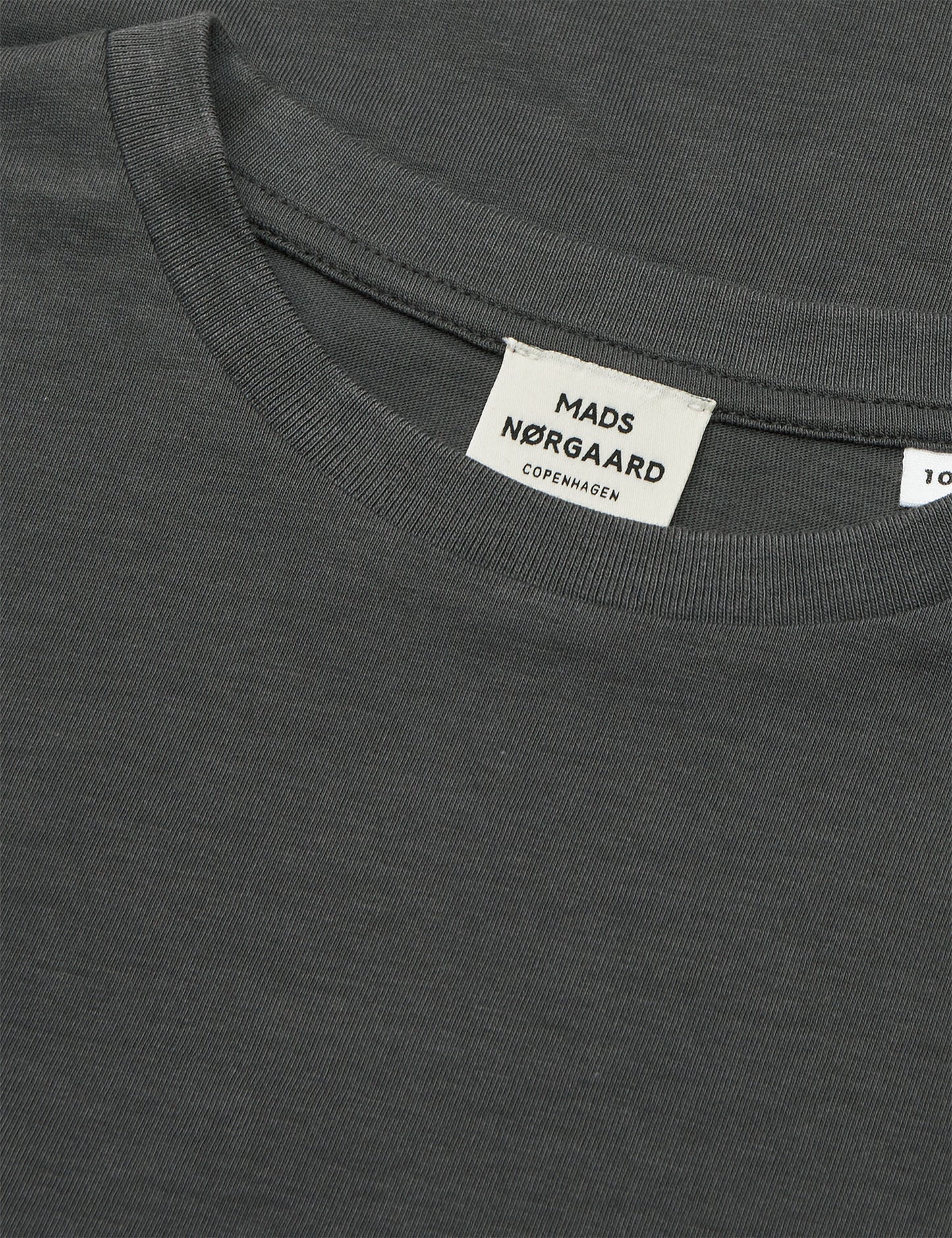 Fine Jersey Thorlino Tee FAV, Asphalt