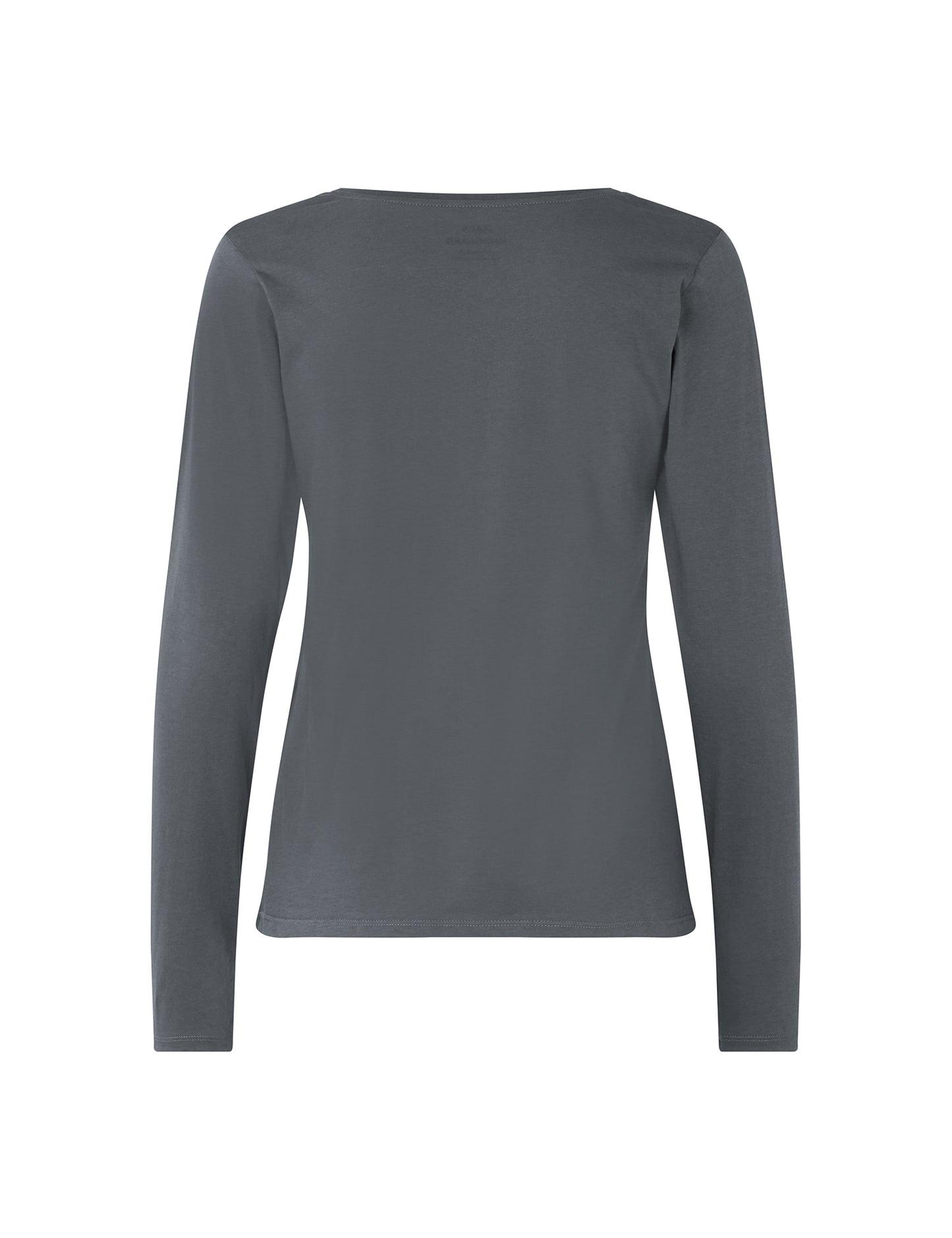 Organic Jersey Tenna Tee LS FAV, Asphalt