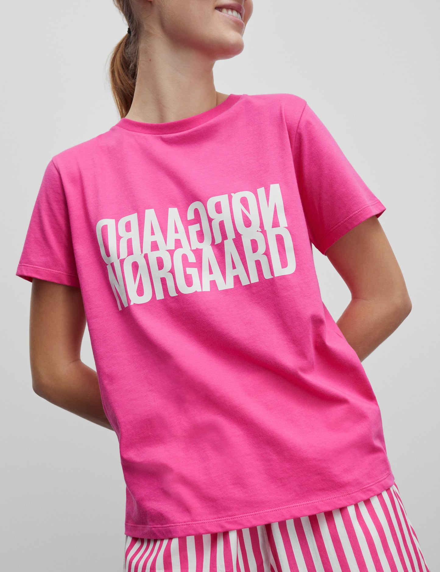 Single Organic Trenda P Tee, Fuchsia Purple