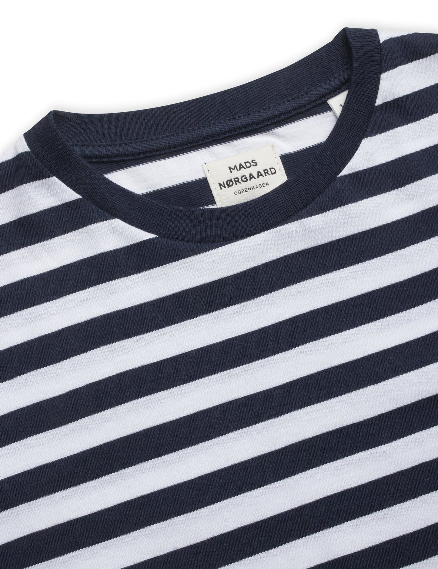 Fine Jersey Midi Thorlino Tee FAV, Navy/White