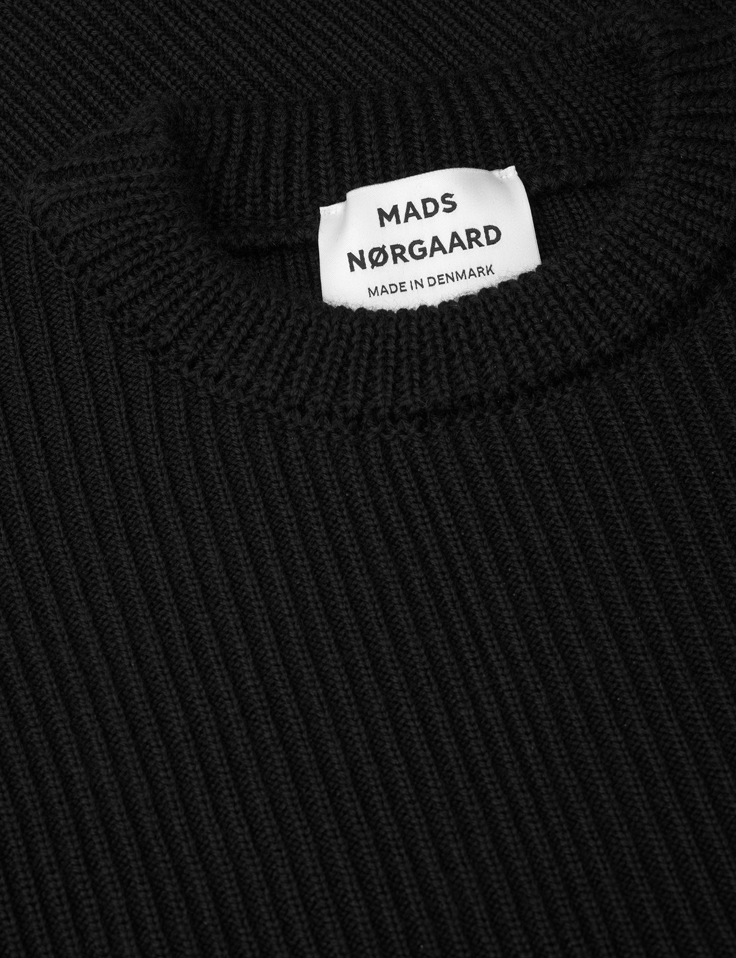 Sailor Wool Ragnar Sweater, Black