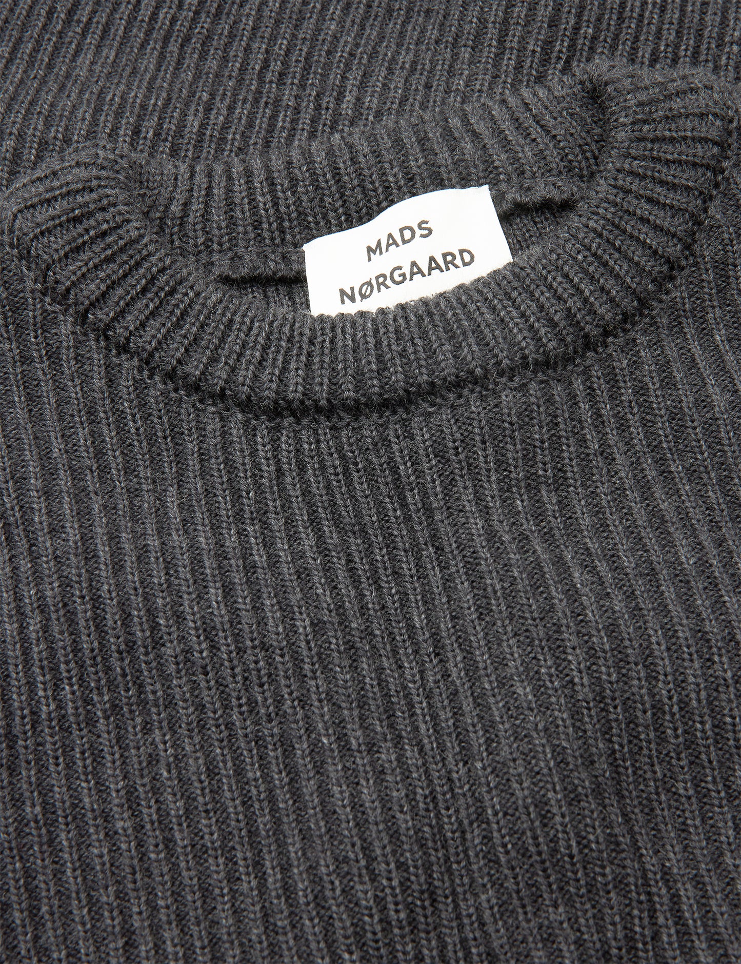 Sailor Wool Ragnar Sweater, Charcoal Melange